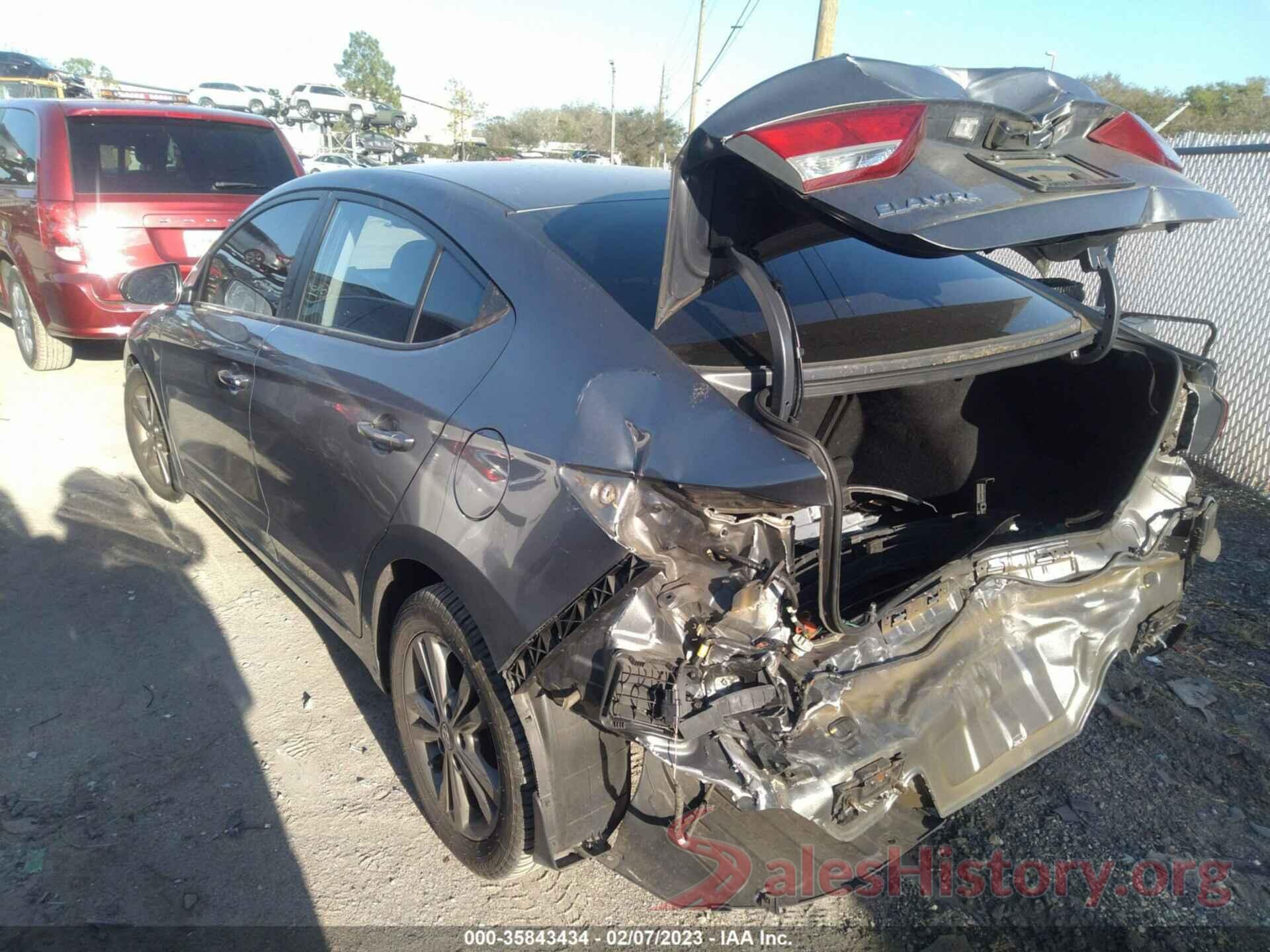 5NPD84LF8JH393638 2018 HYUNDAI ELANTRA