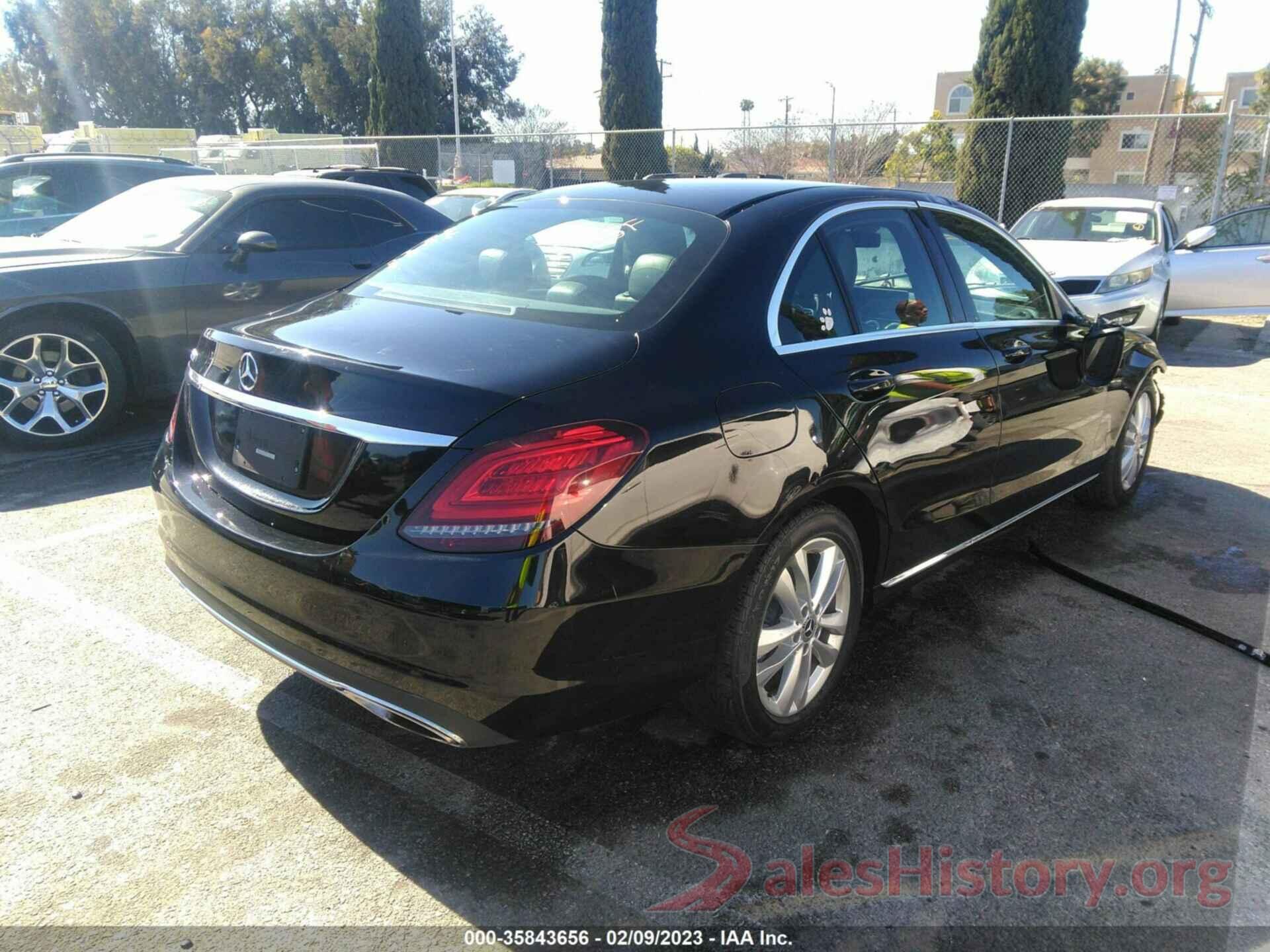 55SWF8DB0KU306282 2019 MERCEDES-BENZ C-CLASS