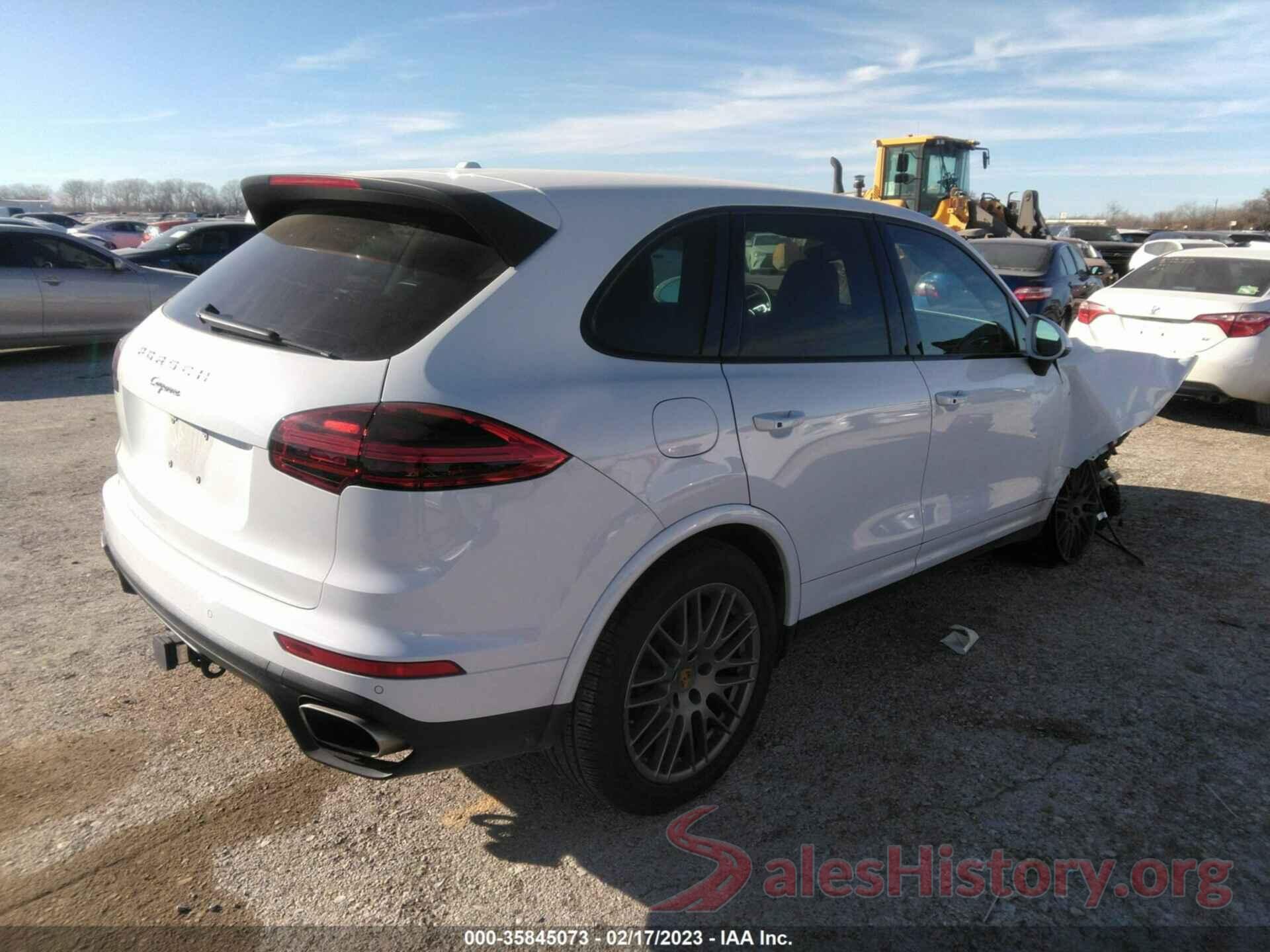 WP1AA2A21HKA81067 2017 PORSCHE CAYENNE