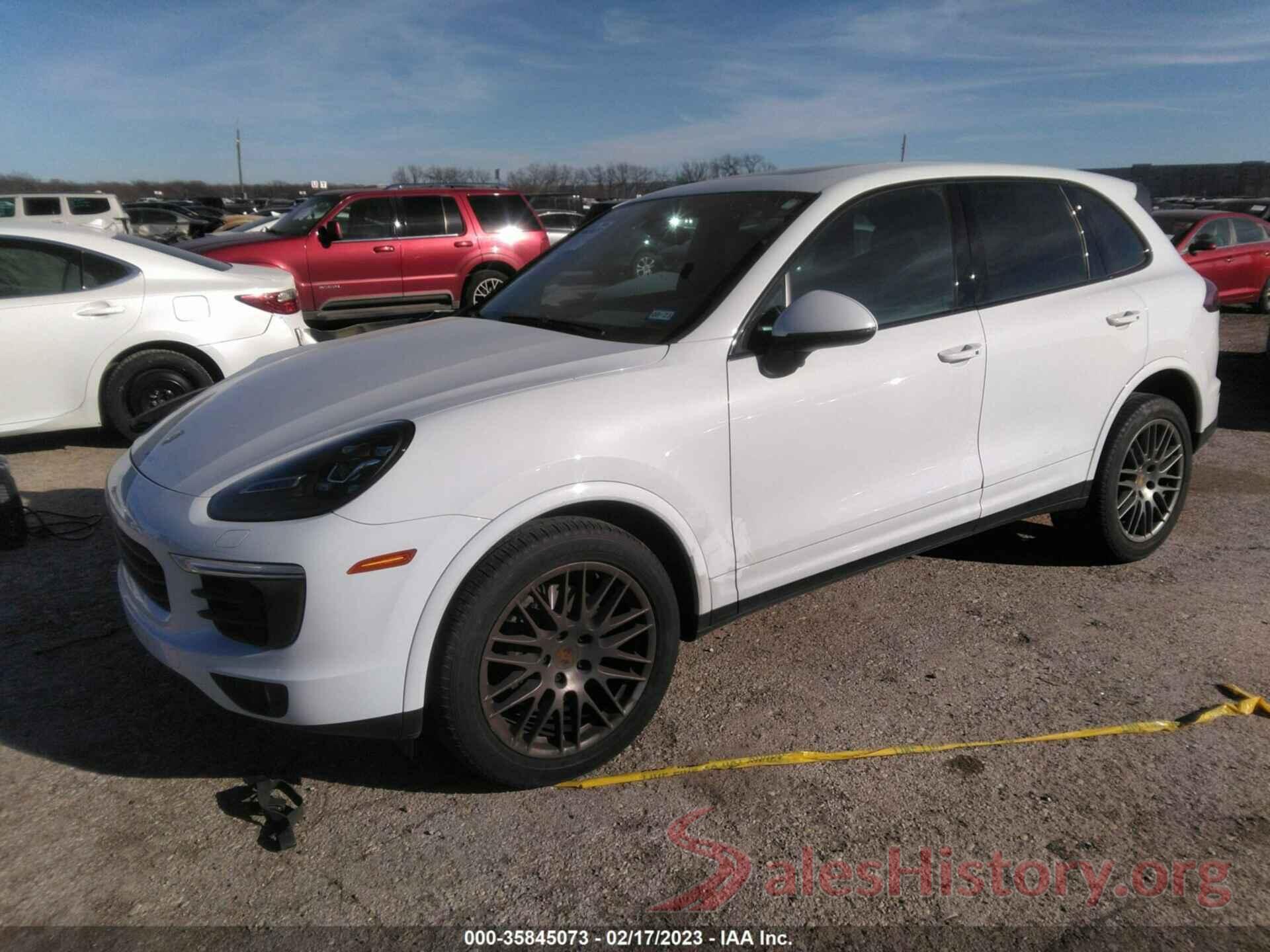 WP1AA2A21HKA81067 2017 PORSCHE CAYENNE