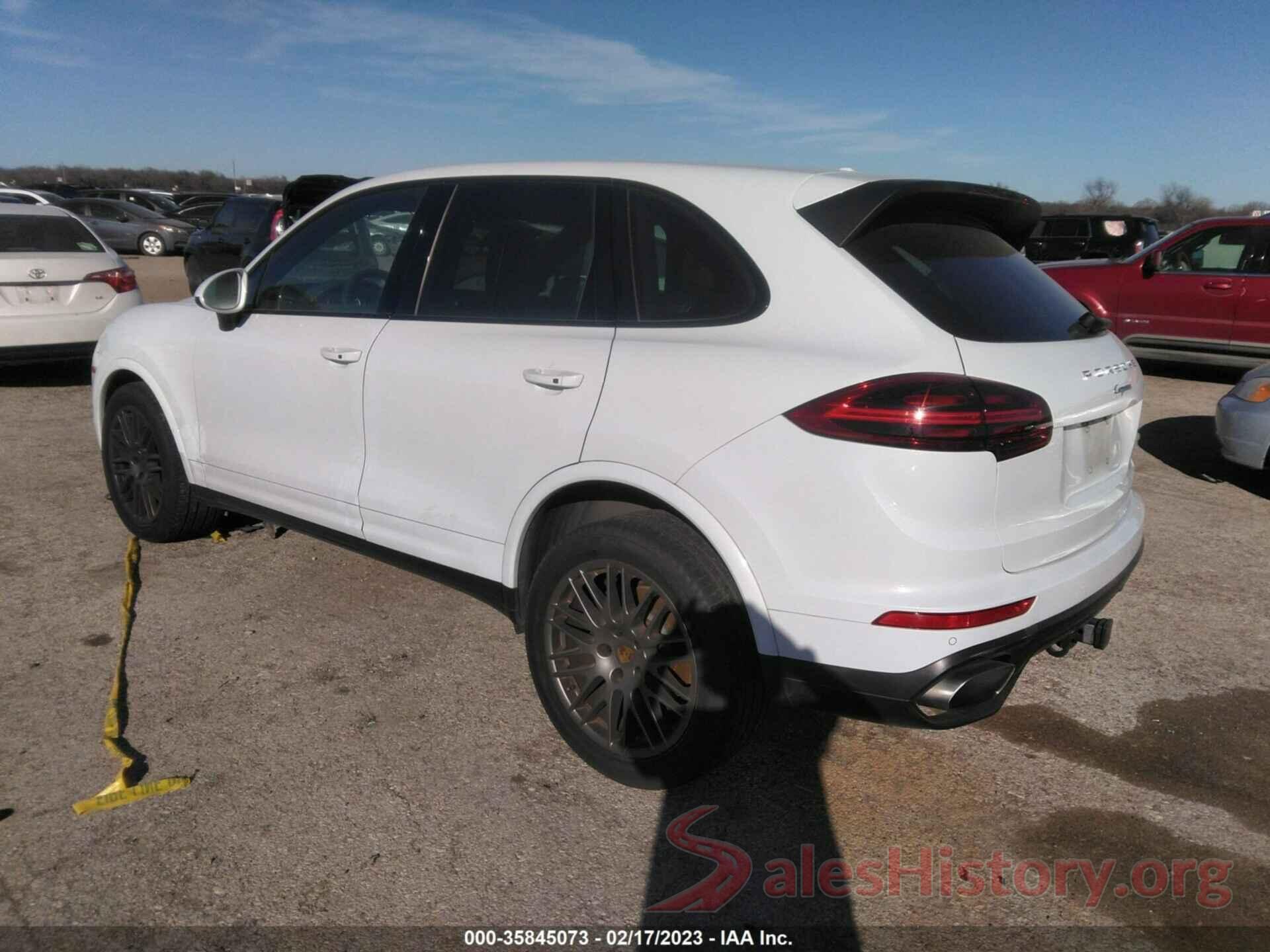 WP1AA2A21HKA81067 2017 PORSCHE CAYENNE