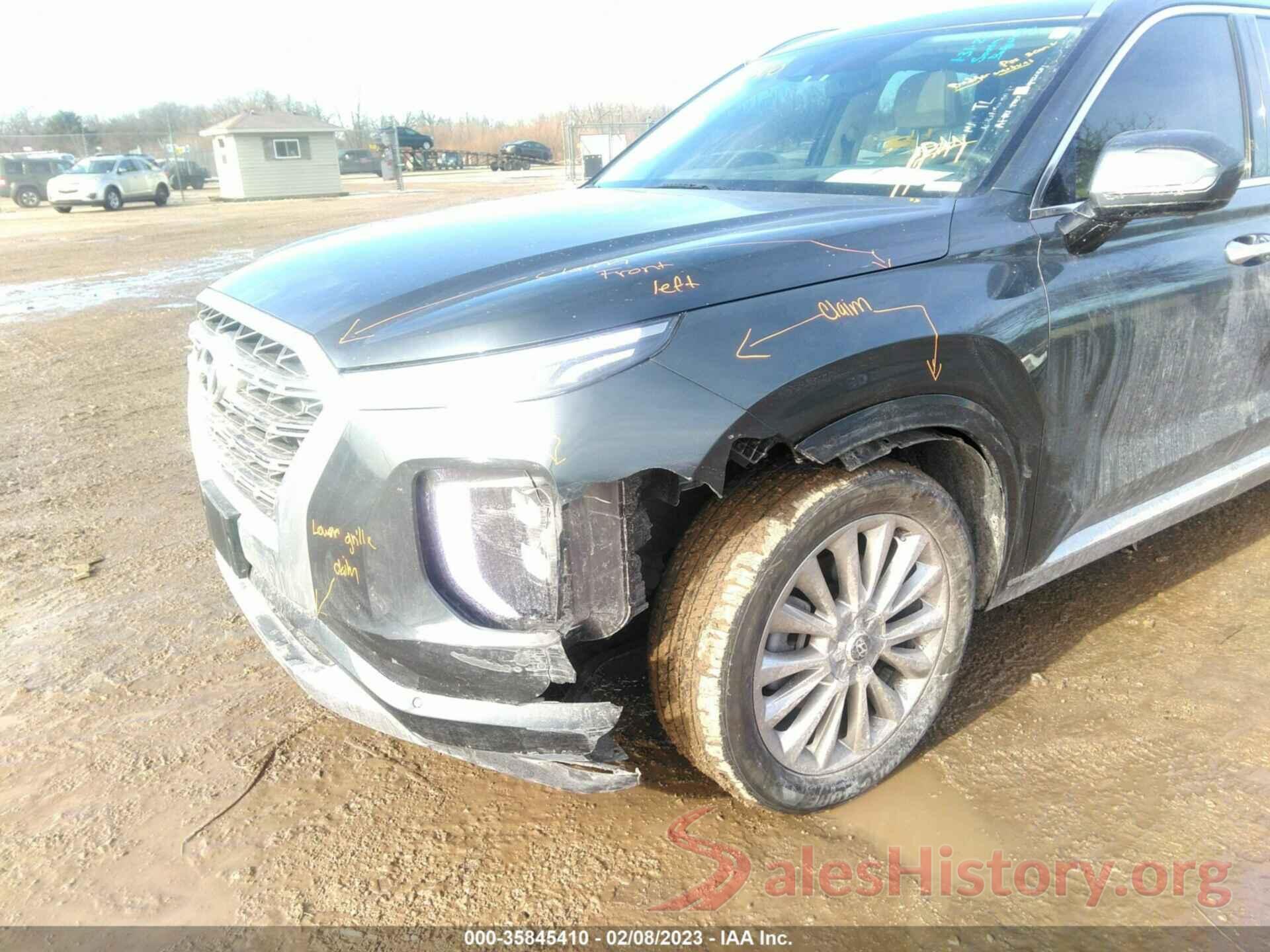 KM8R5DHE3LU108606 2020 HYUNDAI PALISADE