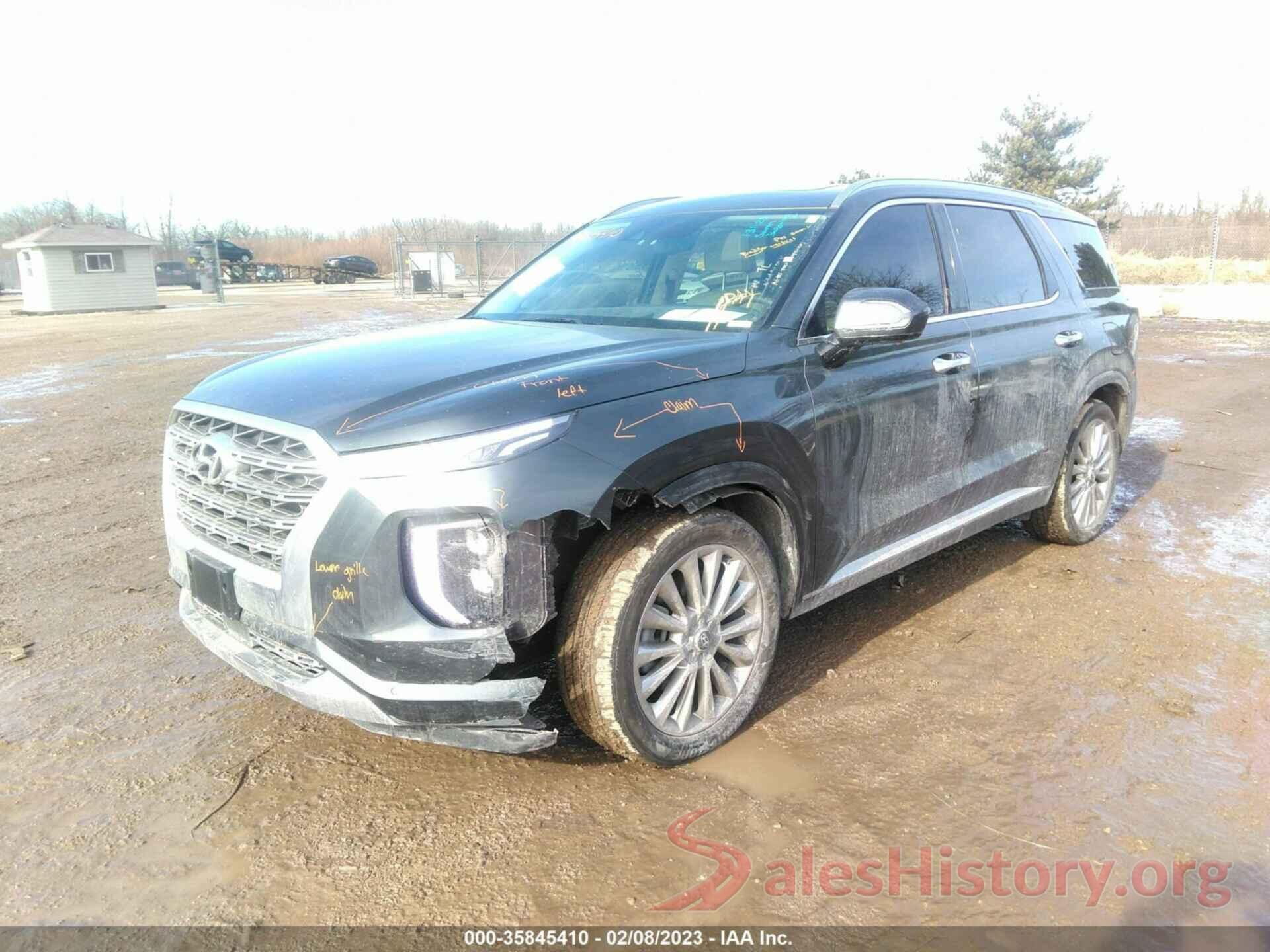 KM8R5DHE3LU108606 2020 HYUNDAI PALISADE