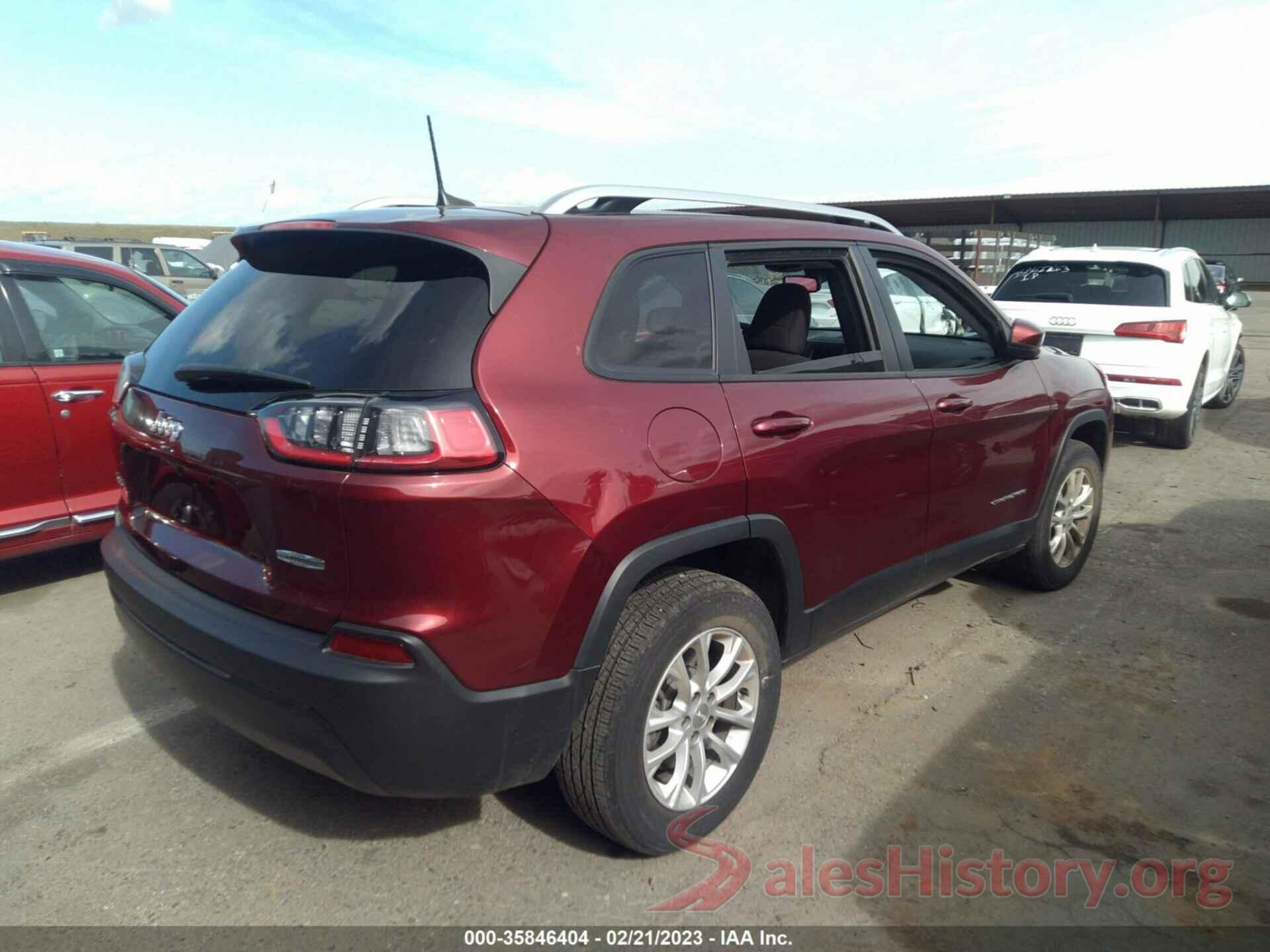 1C4PJMCB6MD163377 2021 JEEP CHEROKEE