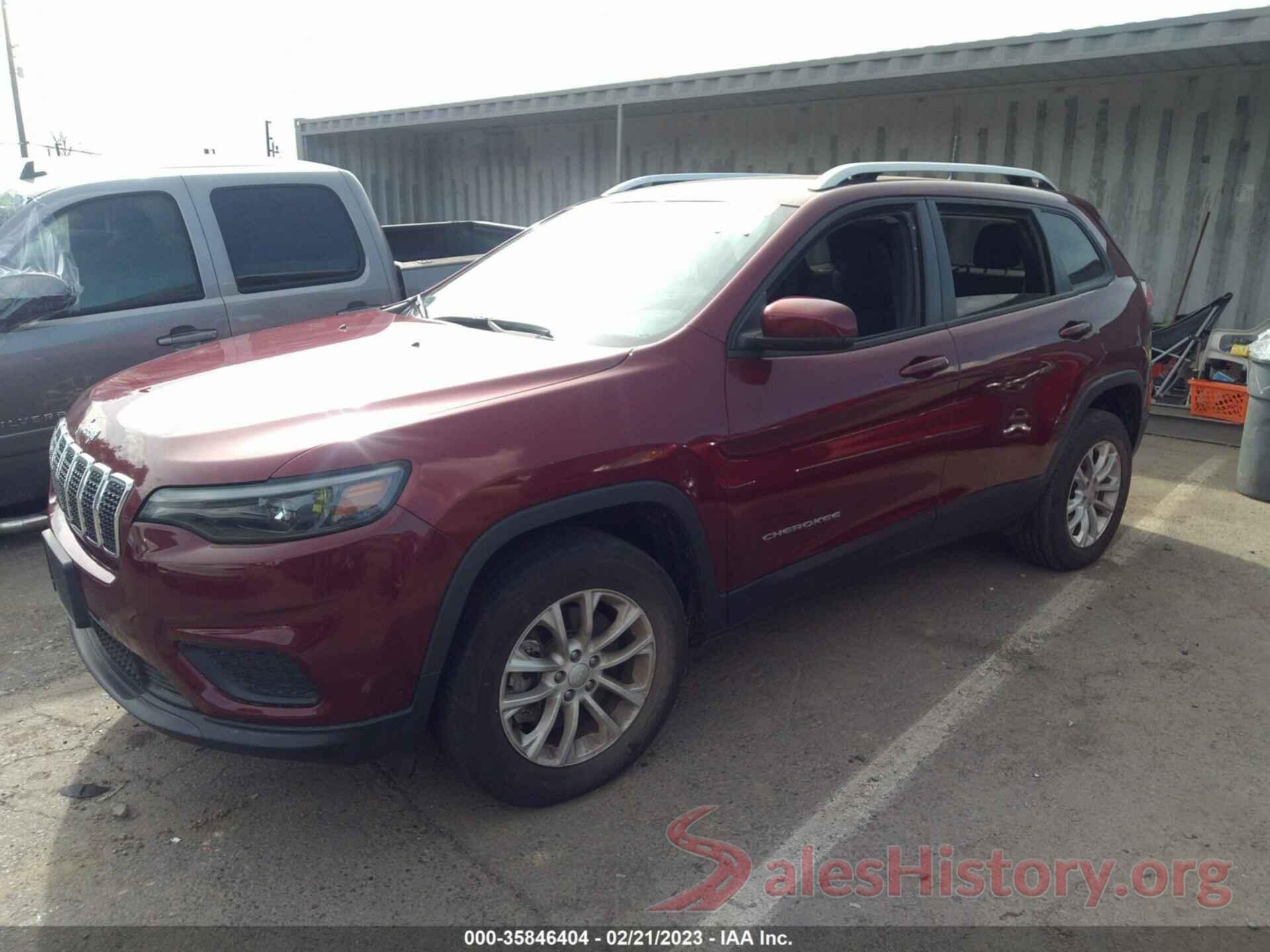 1C4PJMCB6MD163377 2021 JEEP CHEROKEE