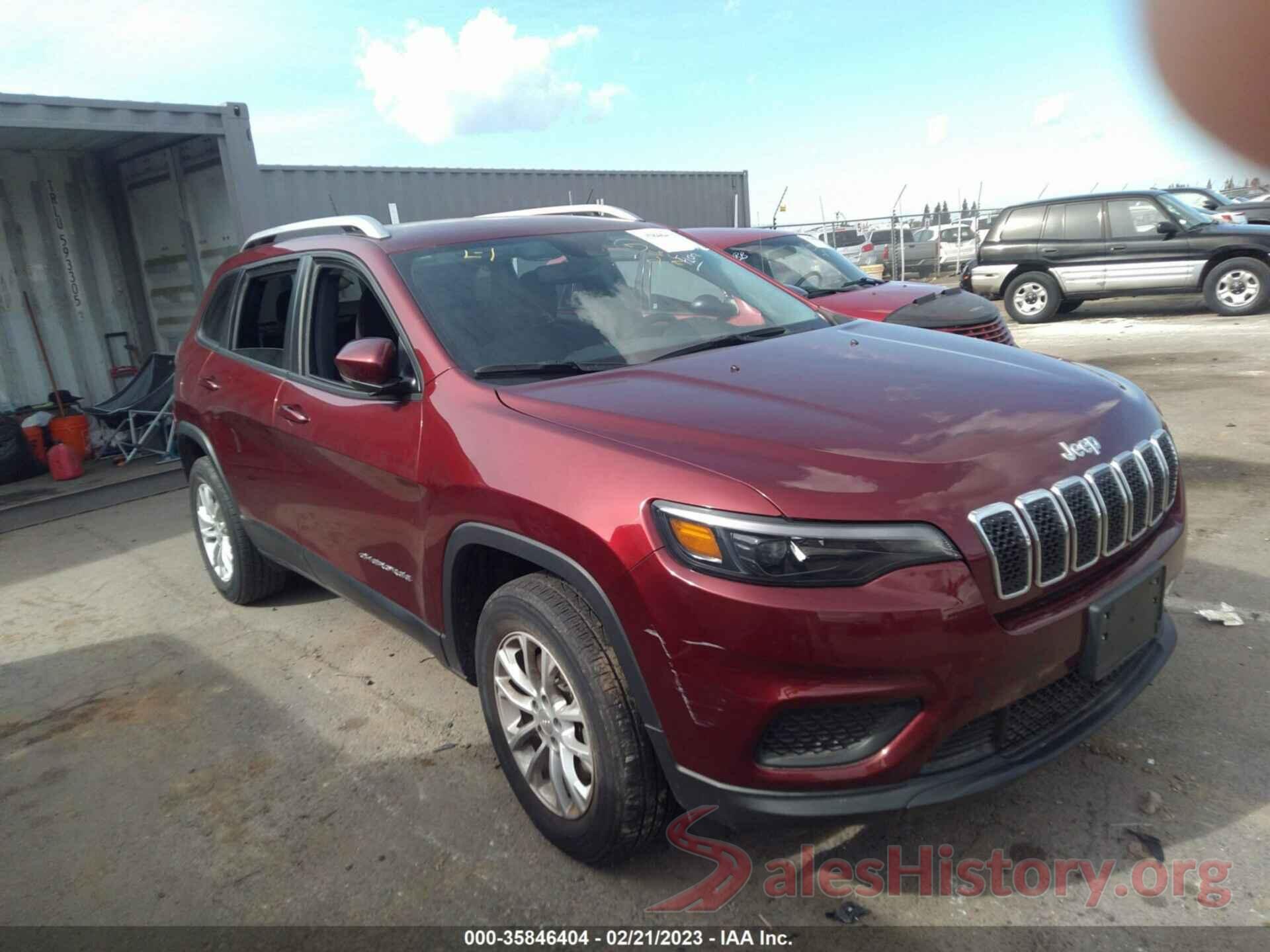 1C4PJMCB6MD163377 2021 JEEP CHEROKEE