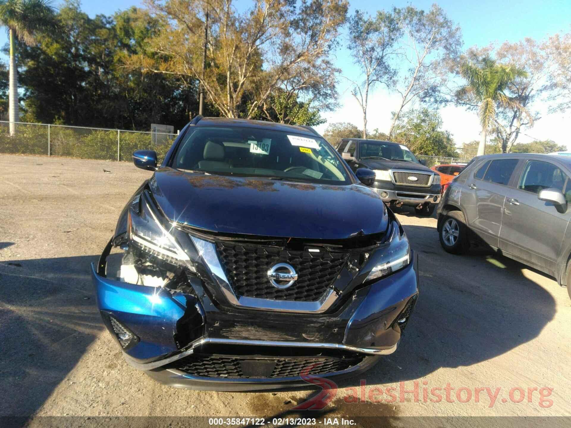 5N1AZ2BJ8NC120593 2022 NISSAN MURANO