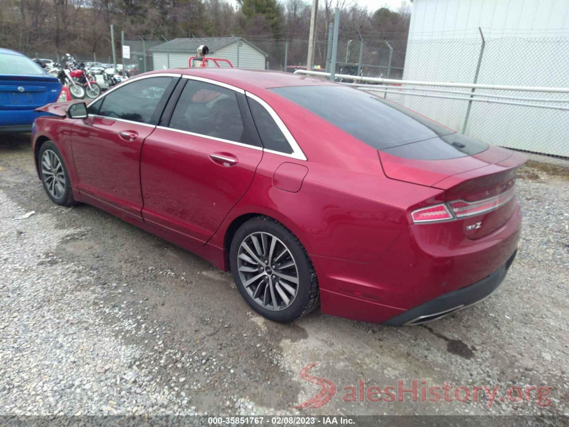 3LN6L5KU8HR649583 2017 LINCOLN MKZ