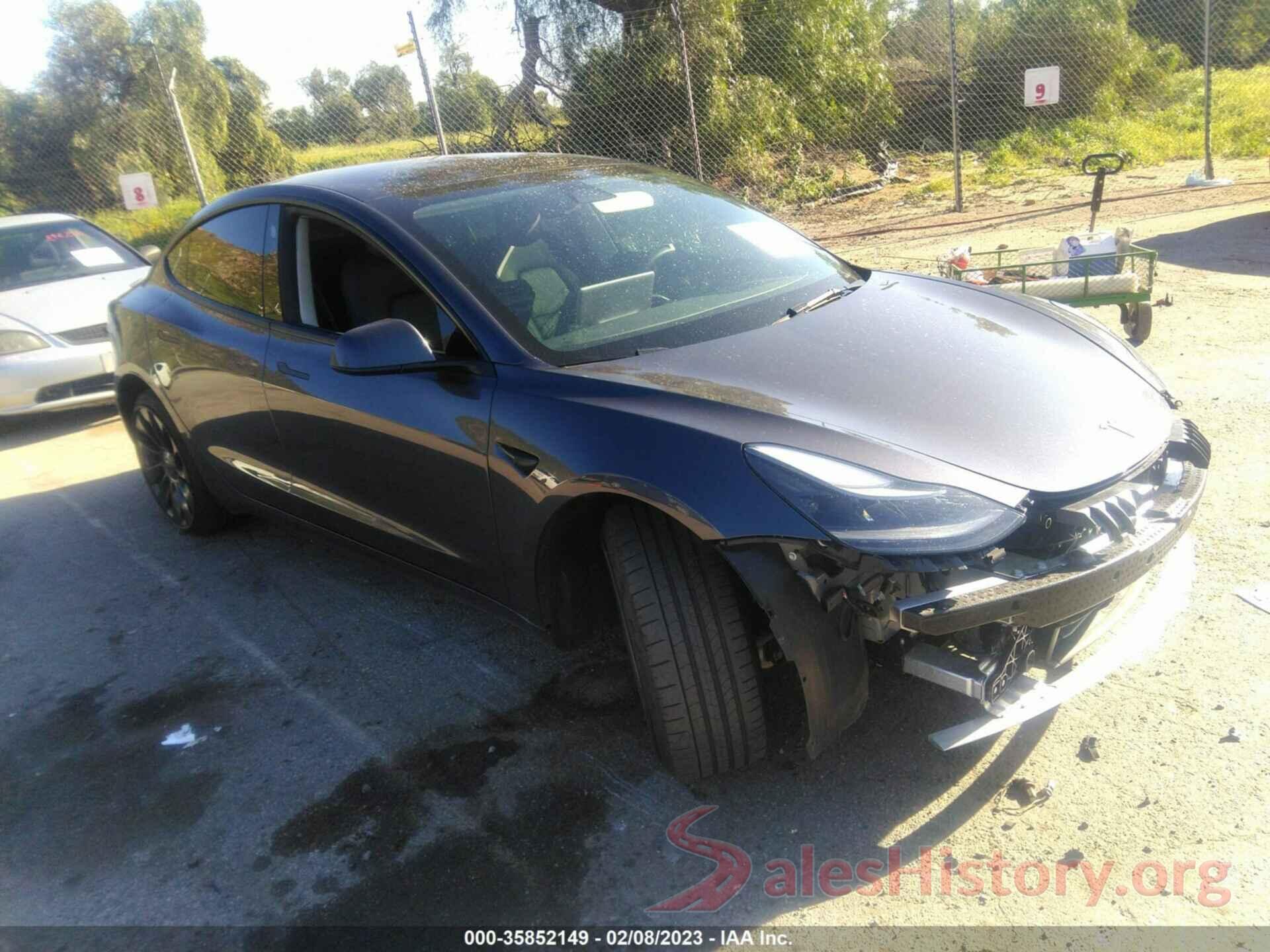 5YJ3E1EC5NF294379 2022 TESLA MODEL 3