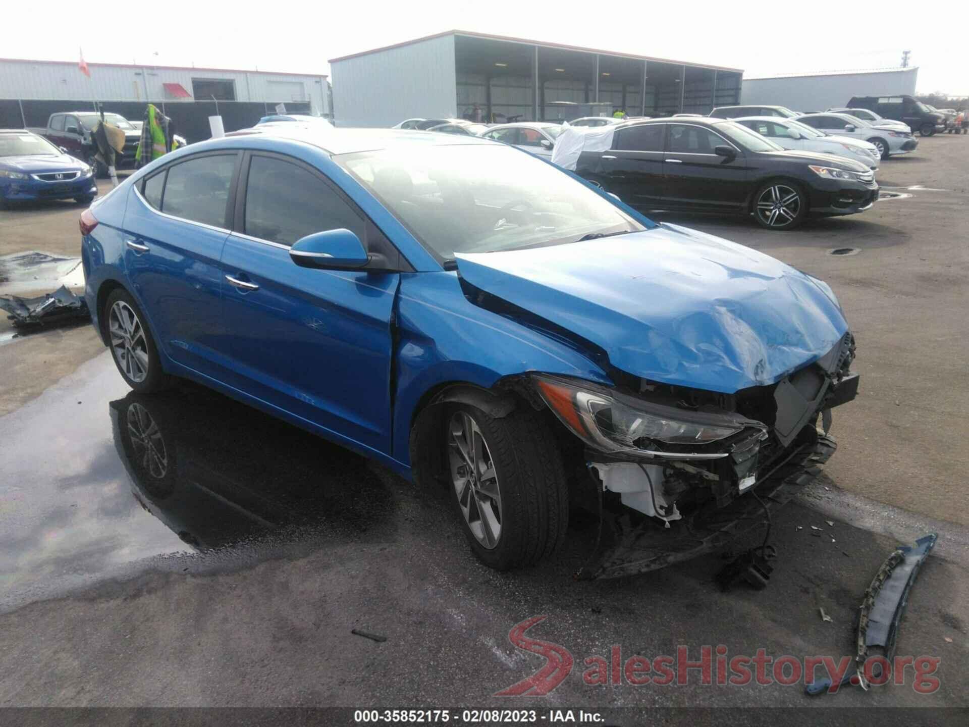 5NPD84LF8HH132620 2017 HYUNDAI ELANTRA