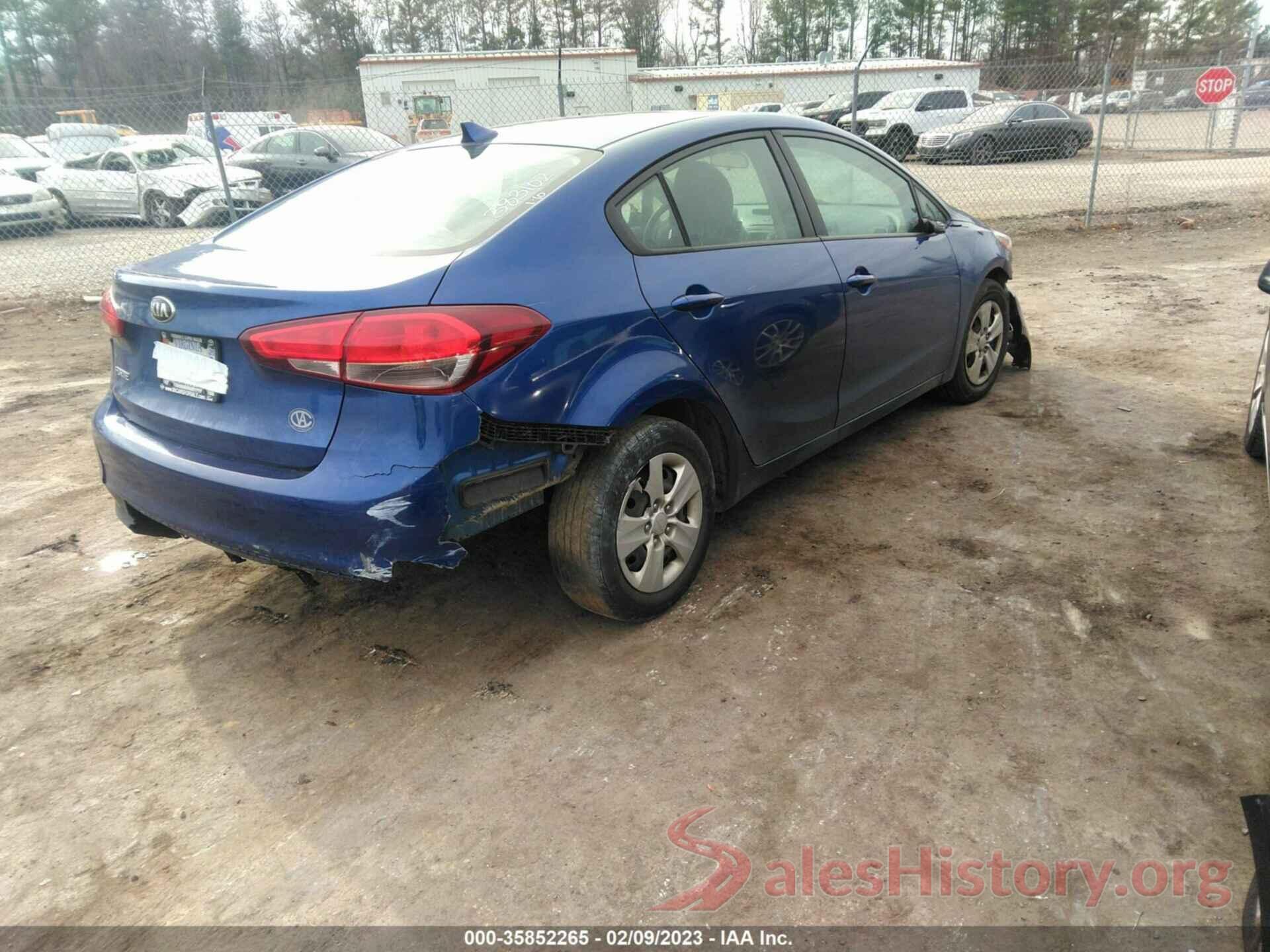 3KPFK4A76HE074307 2017 KIA FORTE