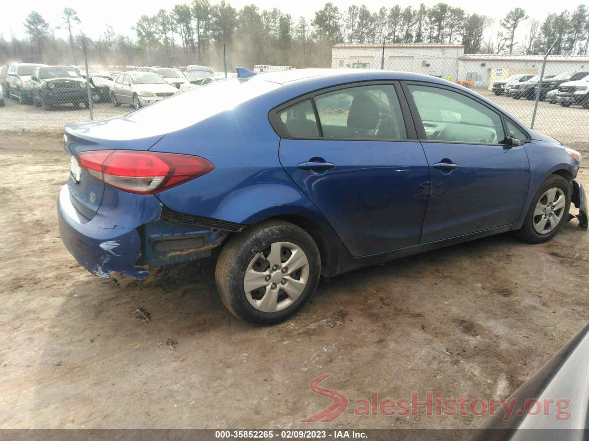 3KPFK4A76HE074307 2017 KIA FORTE