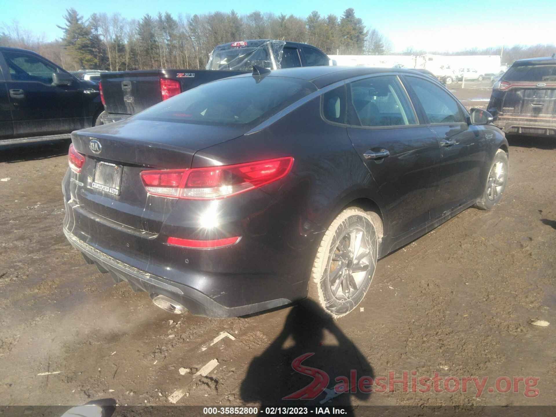 5XXGT4L33KG327626 2019 KIA OPTIMA