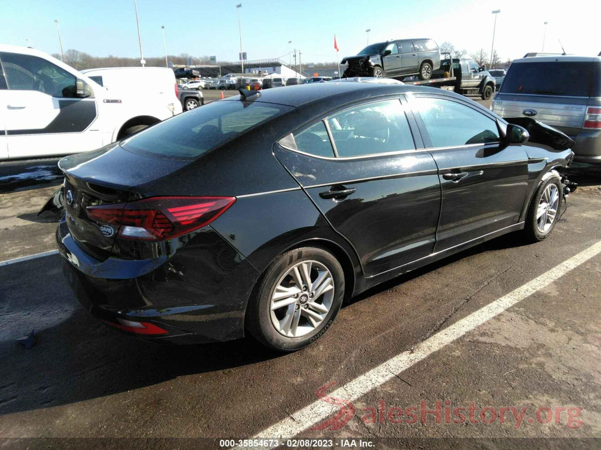 KMHD84LFXLU962834 2020 HYUNDAI ELANTRA