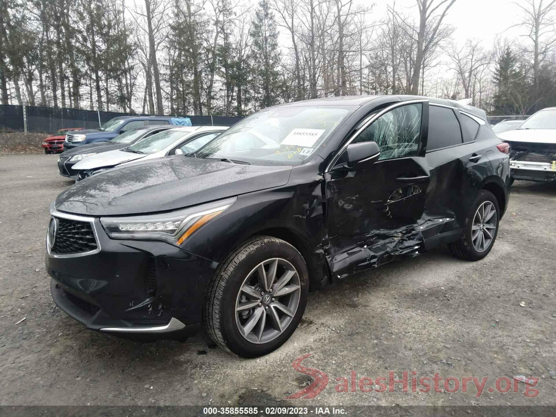 5J8TC2H57NL010645 2022 ACURA RDX