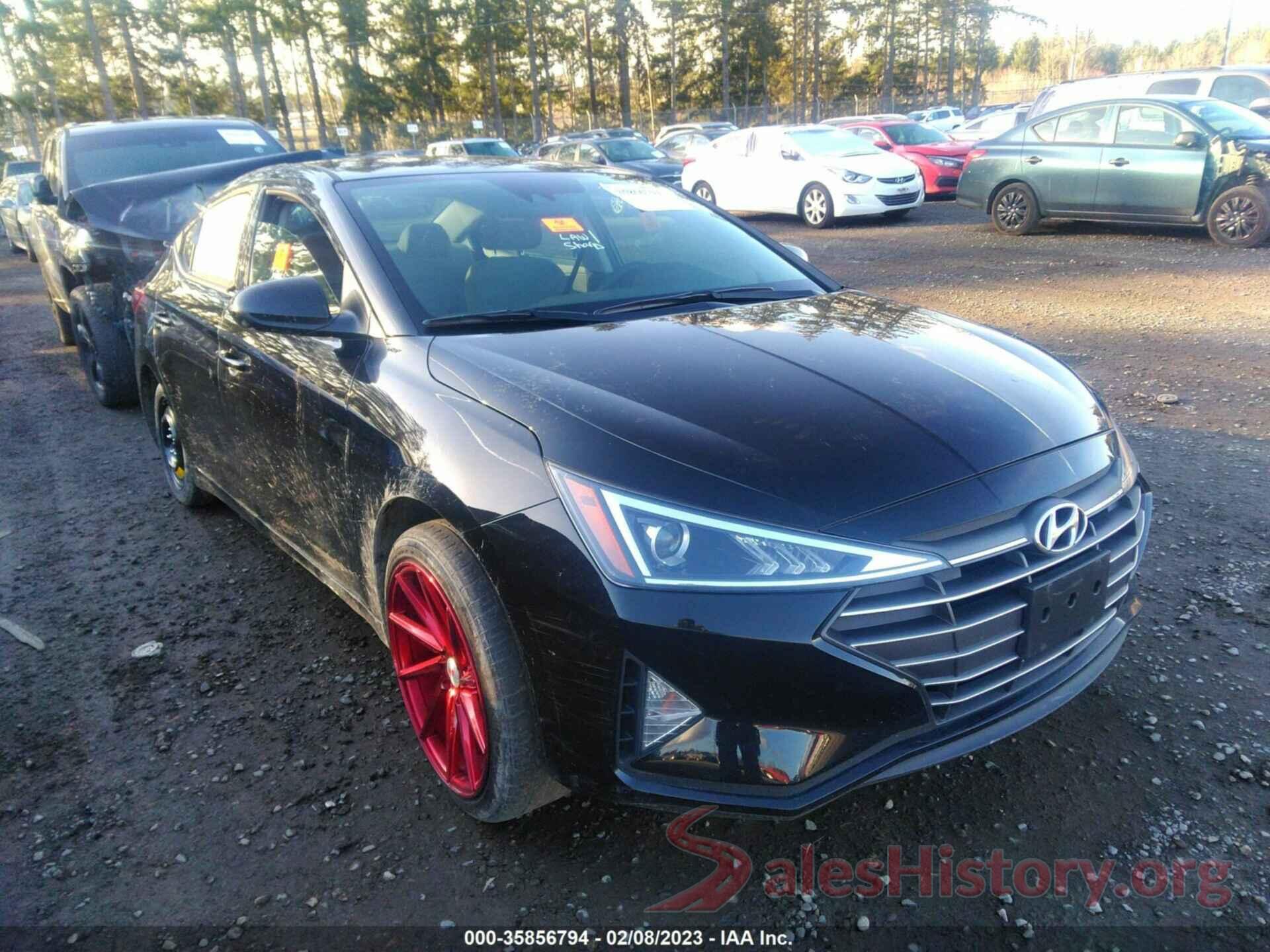 5NPD84LFXKH474707 2019 HYUNDAI ELANTRA