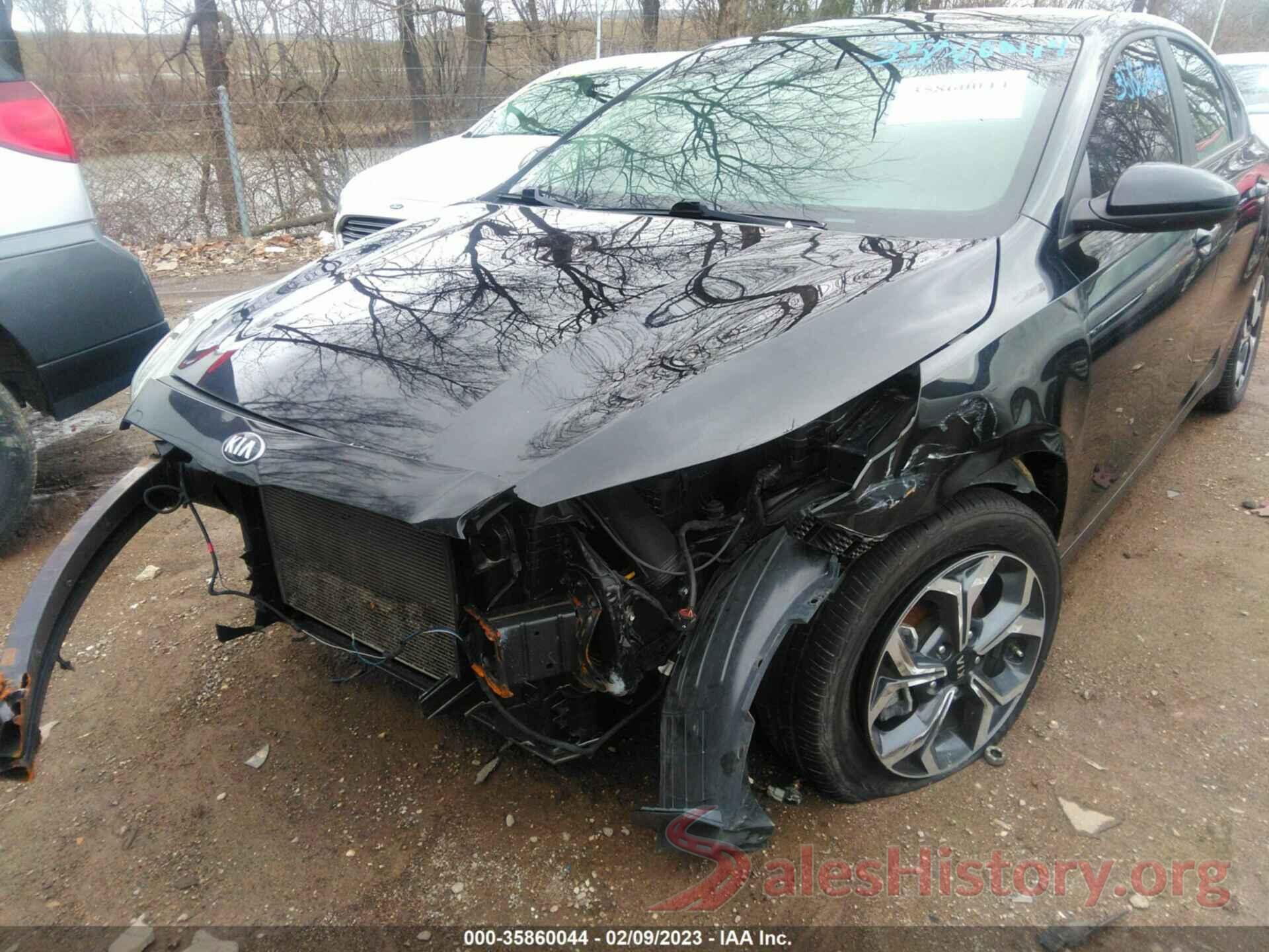 3KPF24AD7KE031320 2019 KIA FORTE