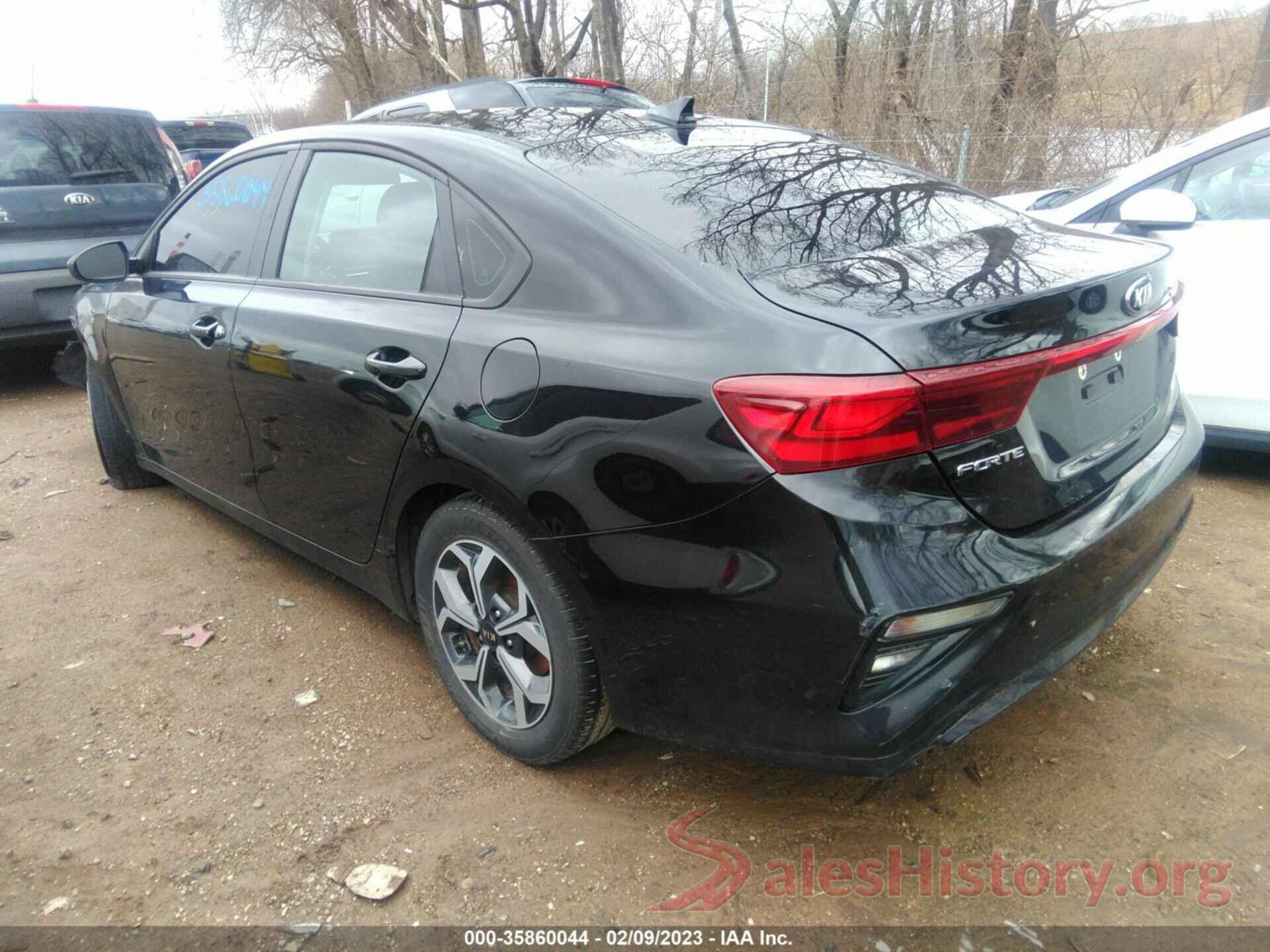 3KPF24AD7KE031320 2019 KIA FORTE