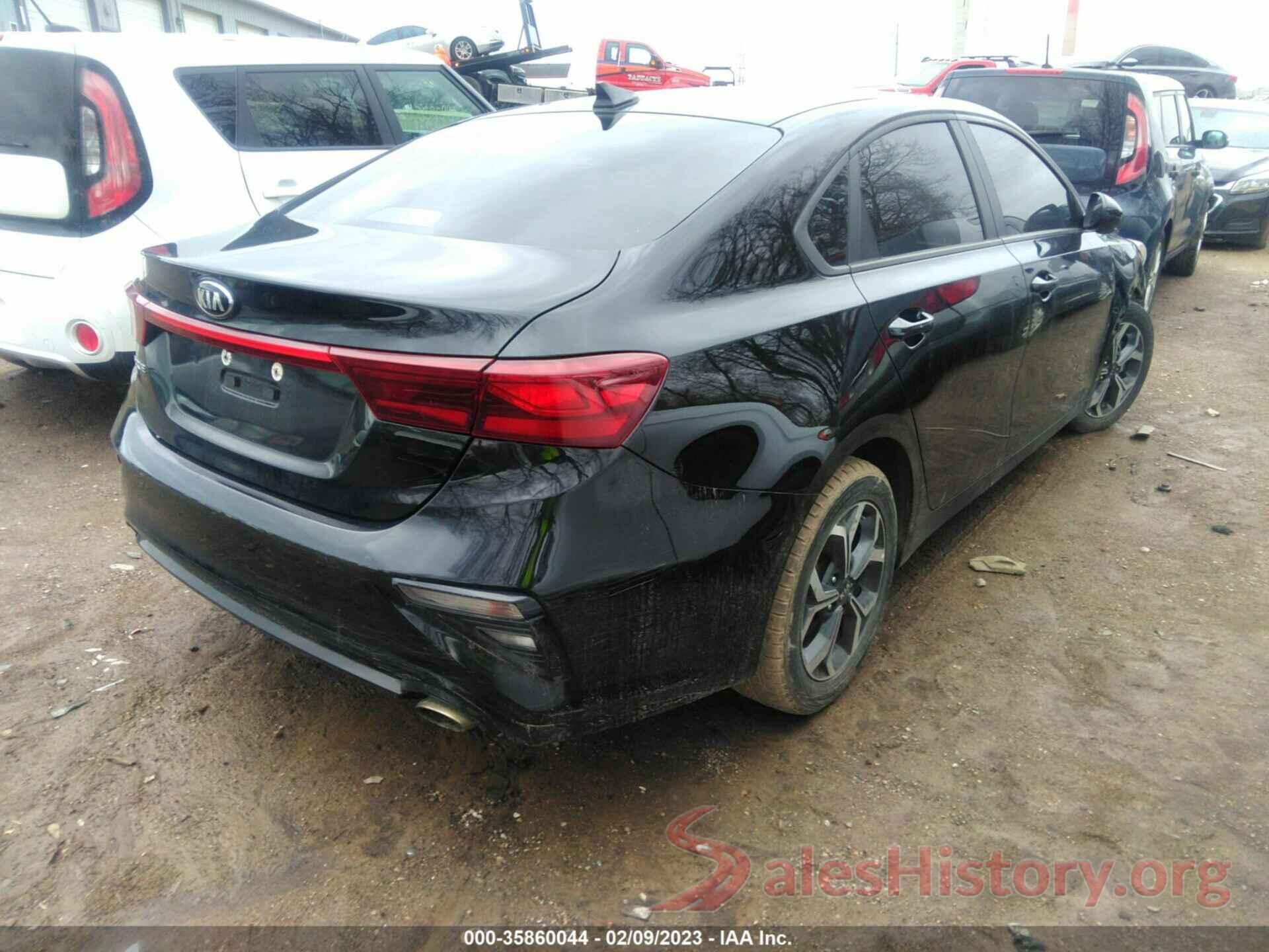 3KPF24AD7KE031320 2019 KIA FORTE