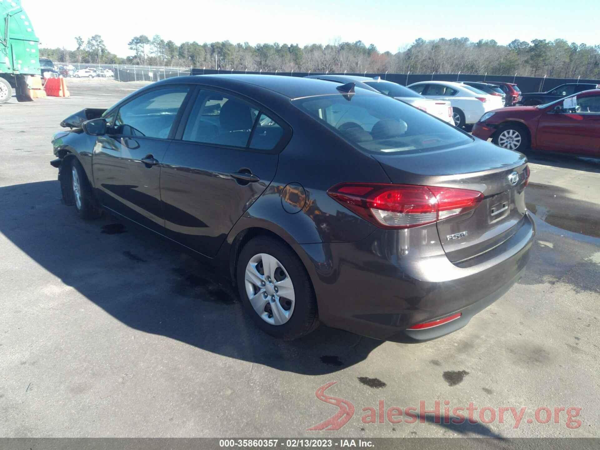 3KPFK4A73JE182194 2018 KIA FORTE