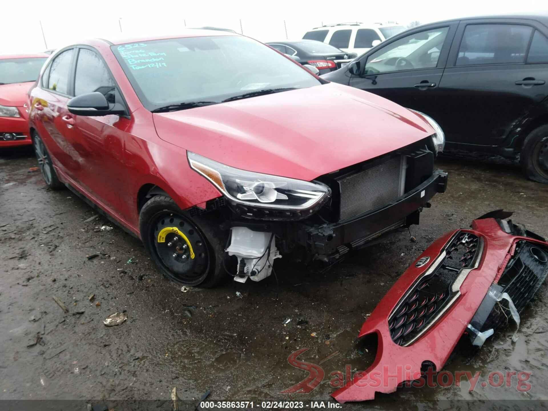 3KPF44AC1LE159541 2020 KIA FORTE