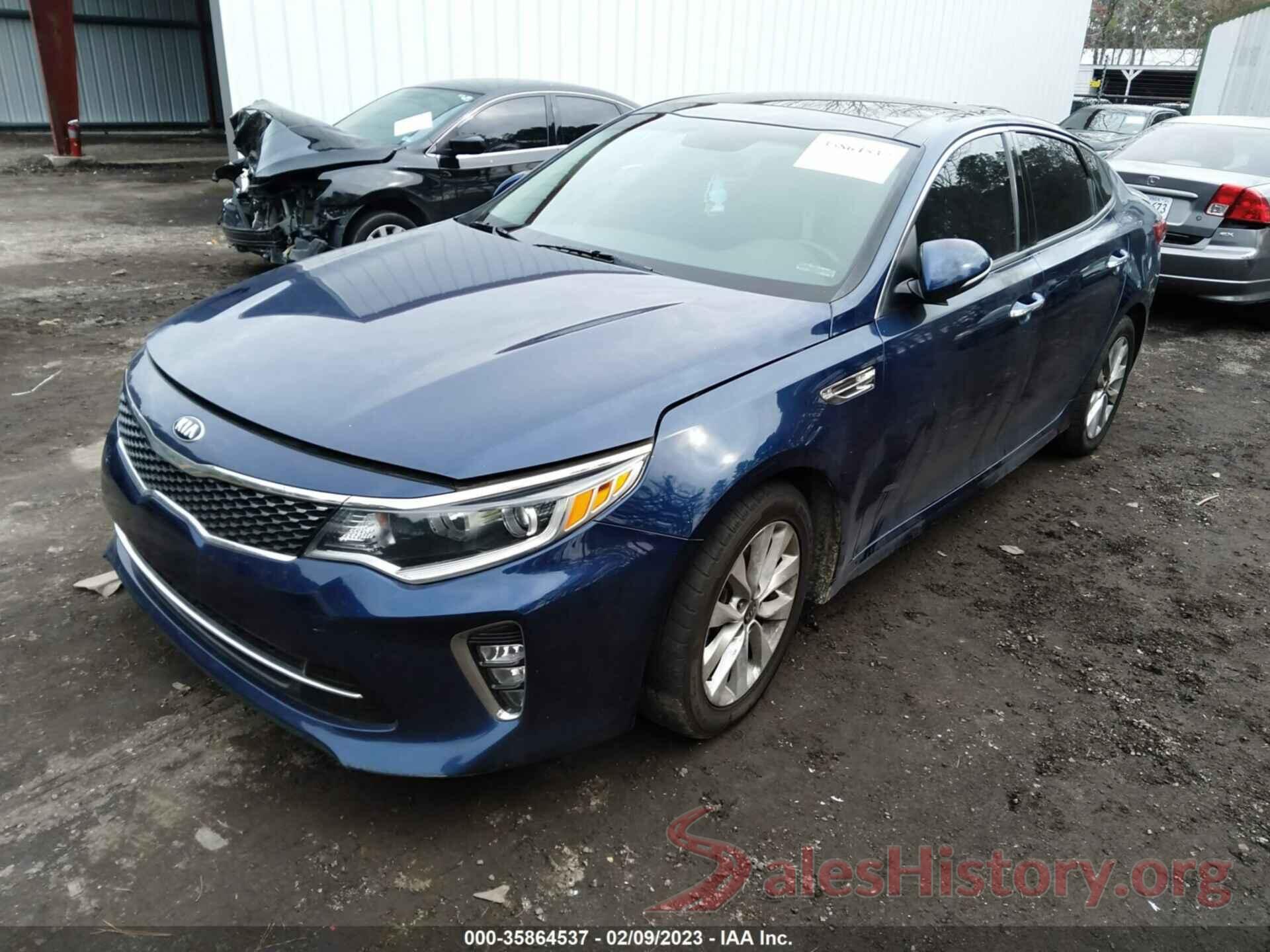 5XXGT4L34JG191411 2018 KIA OPTIMA