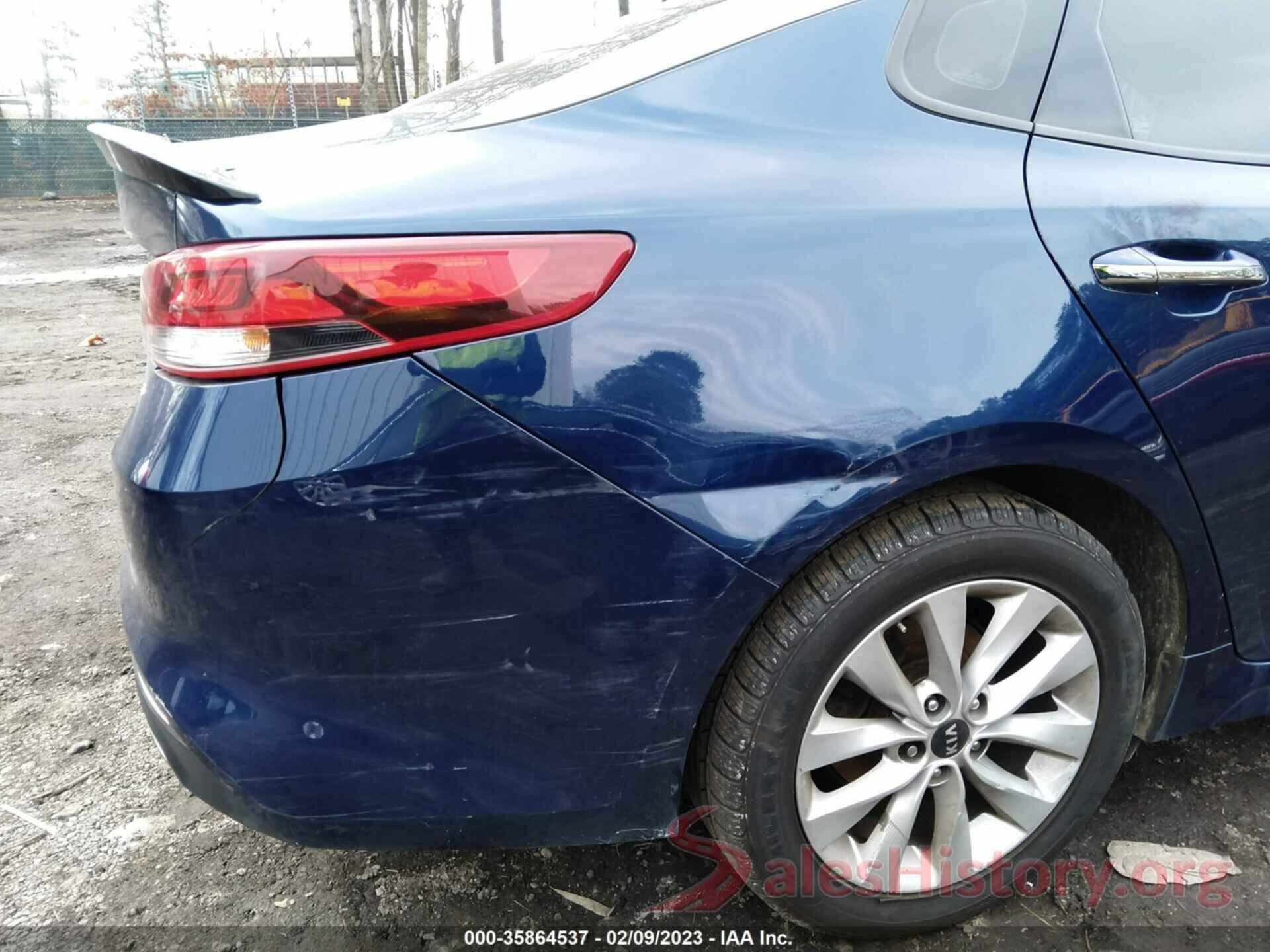 5XXGT4L34JG191411 2018 KIA OPTIMA