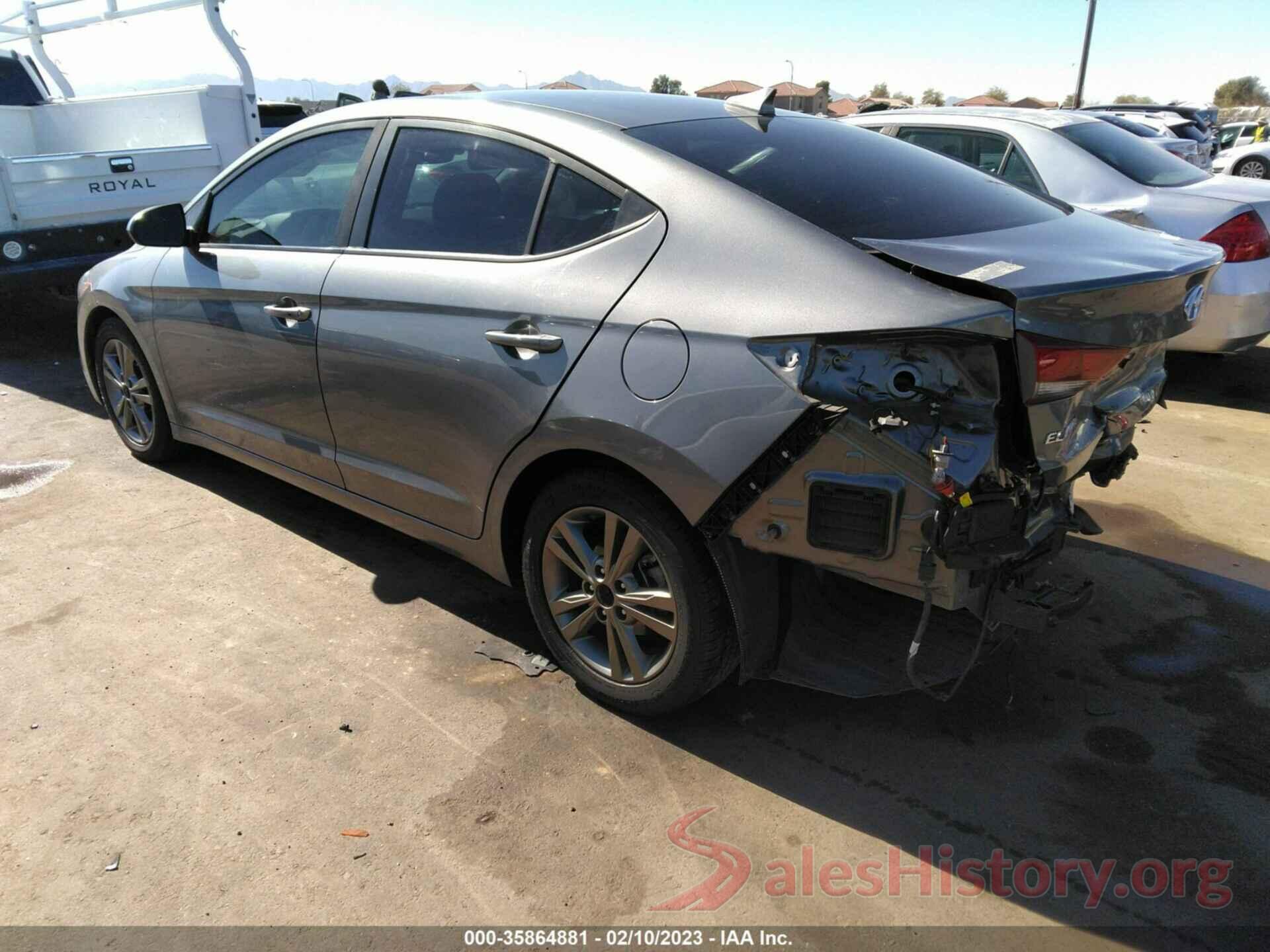 5NPD84LF3JH327384 2018 HYUNDAI ELANTRA