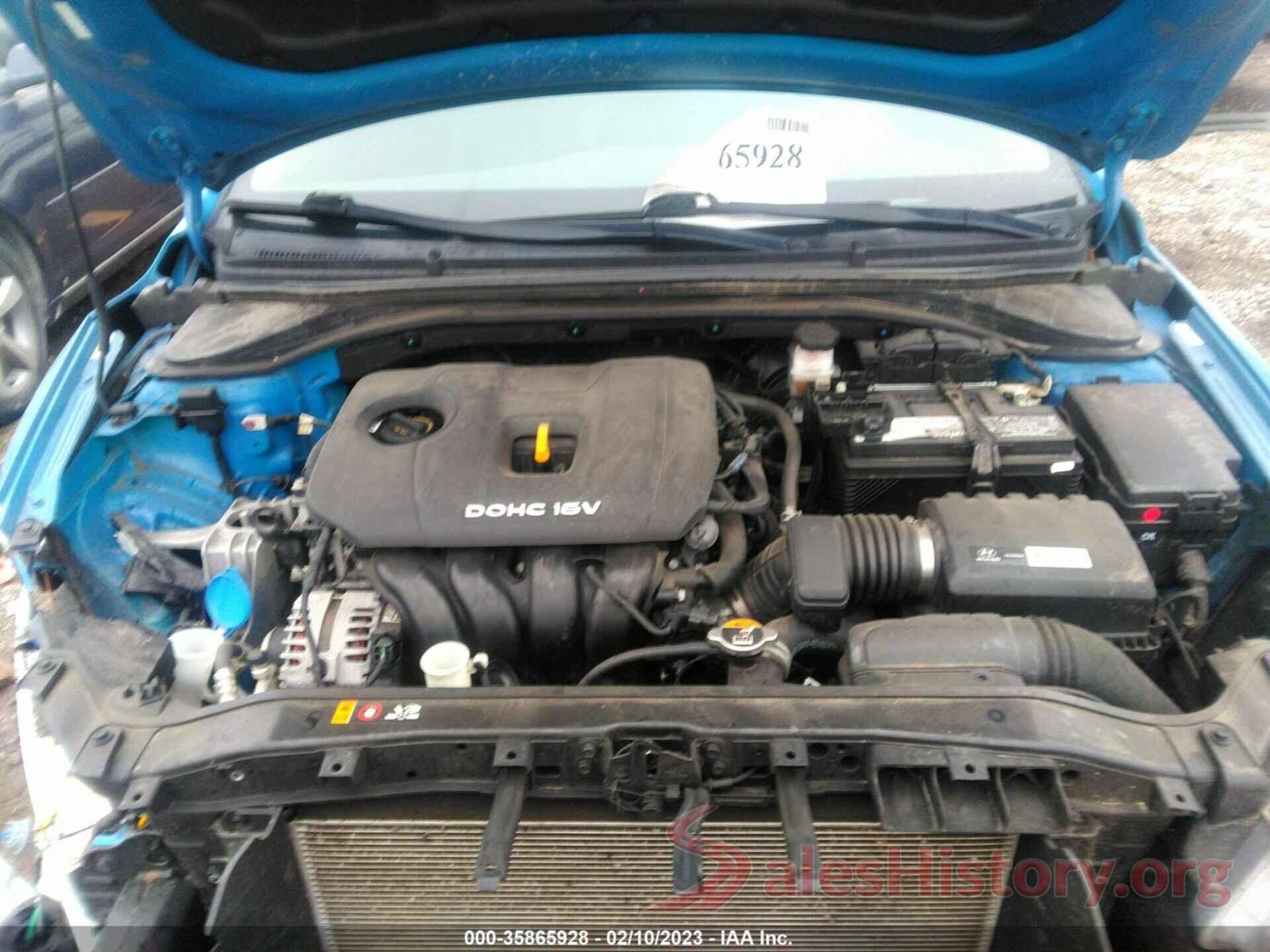 KMHD84LF9HU212266 2017 HYUNDAI ELANTRA