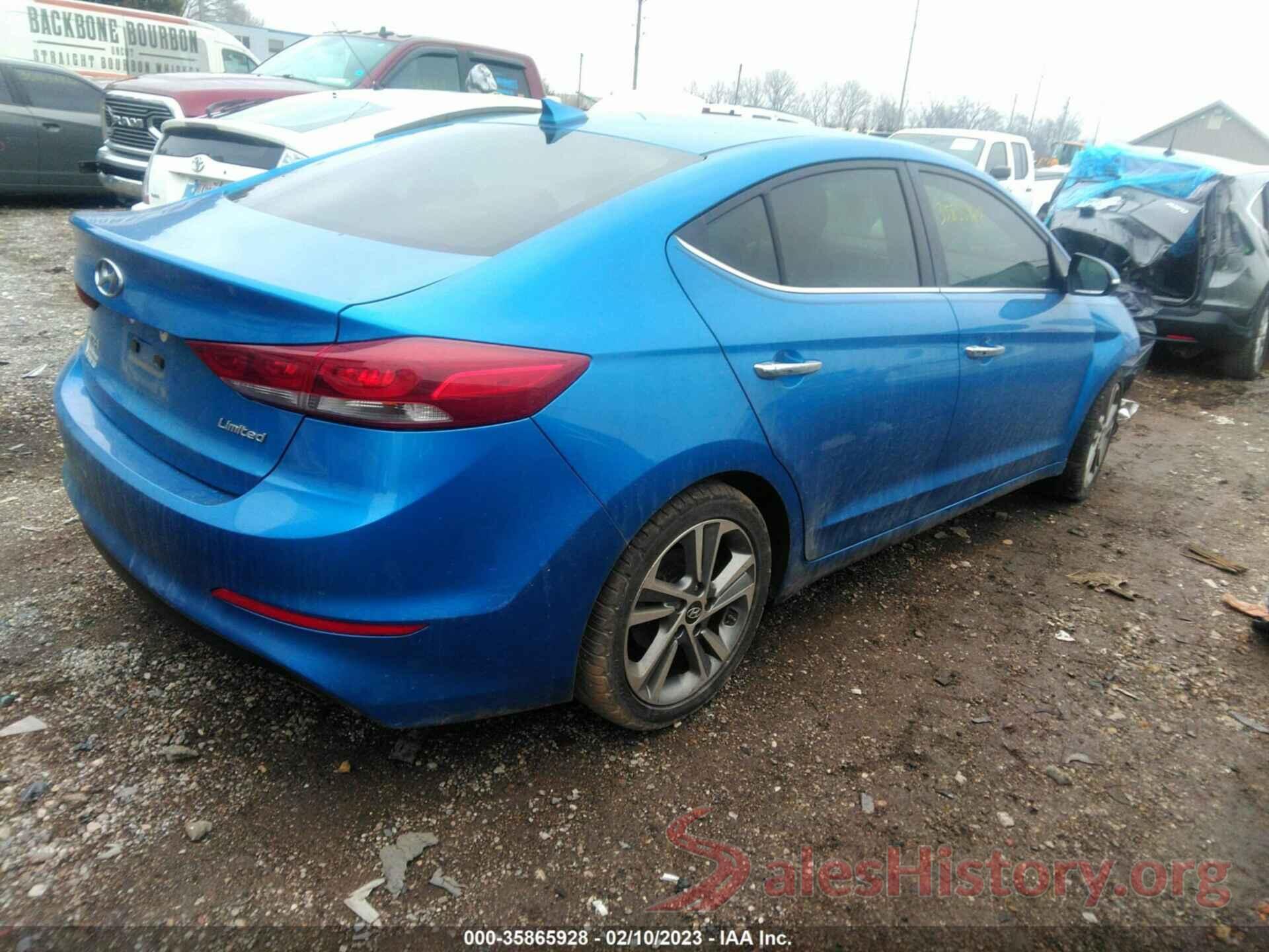 KMHD84LF9HU212266 2017 HYUNDAI ELANTRA