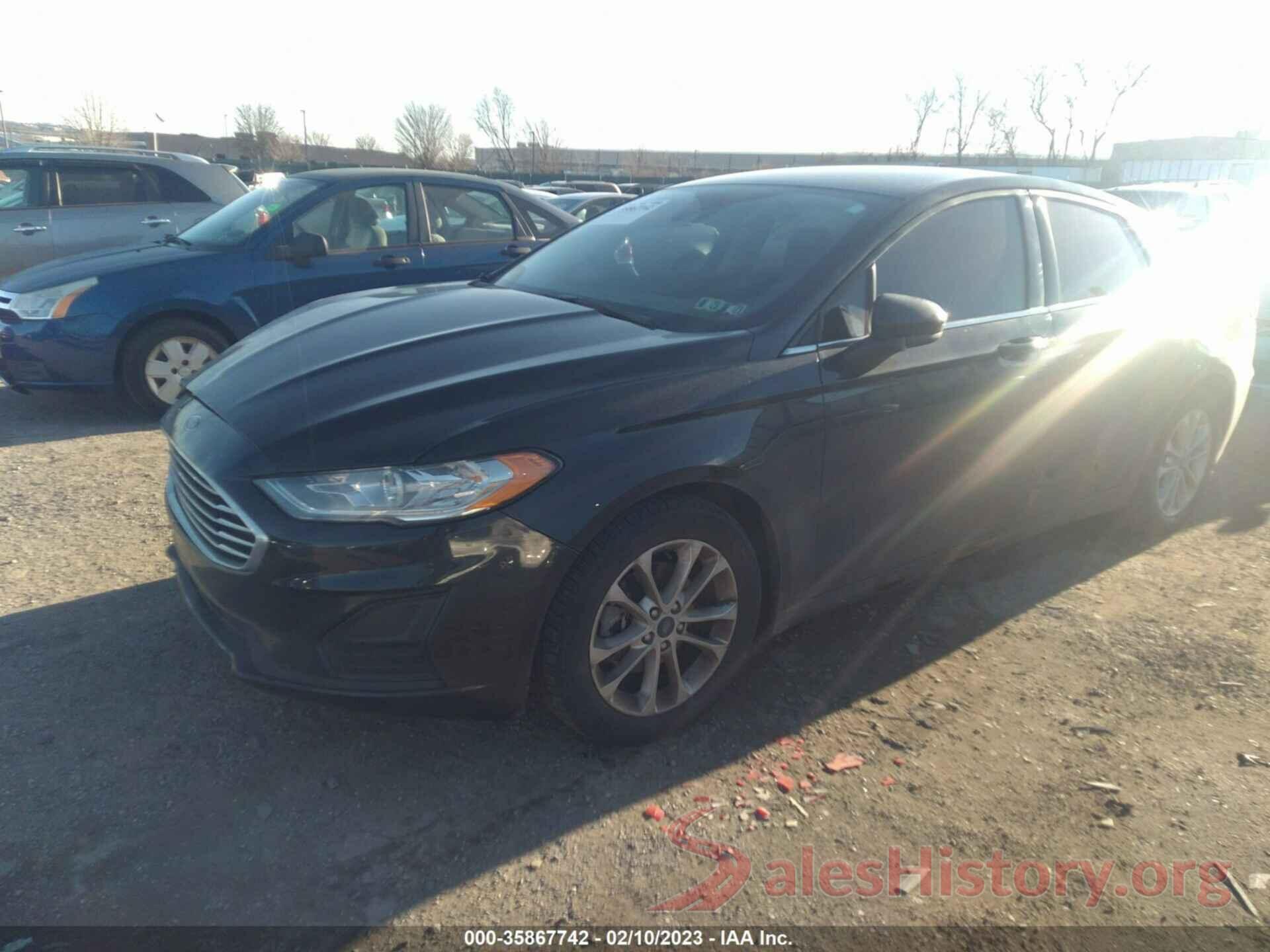 3FA6P0HD8LR183610 2020 FORD FUSION