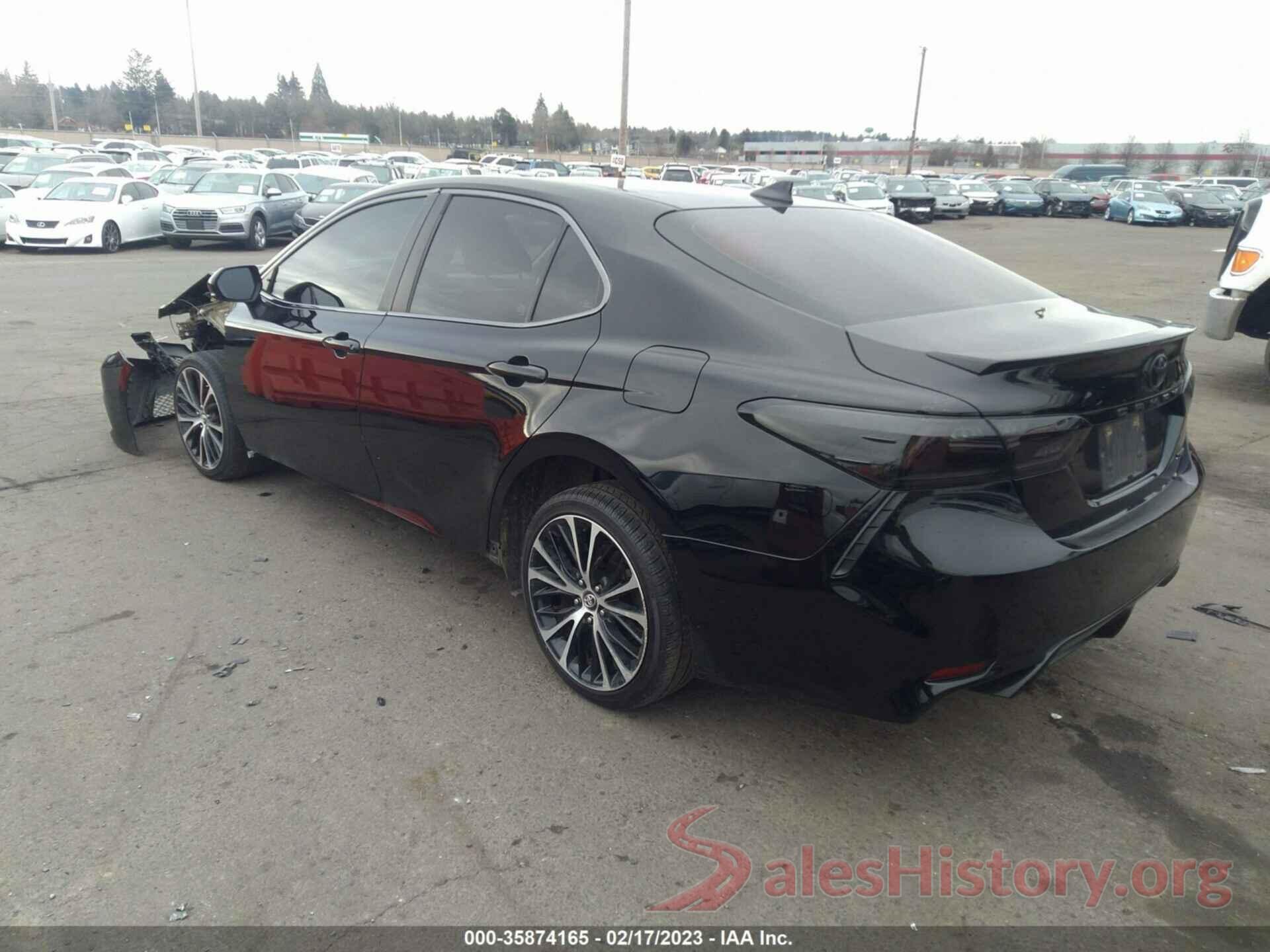 4T1B11HK7KU214010 2019 TOYOTA CAMRY