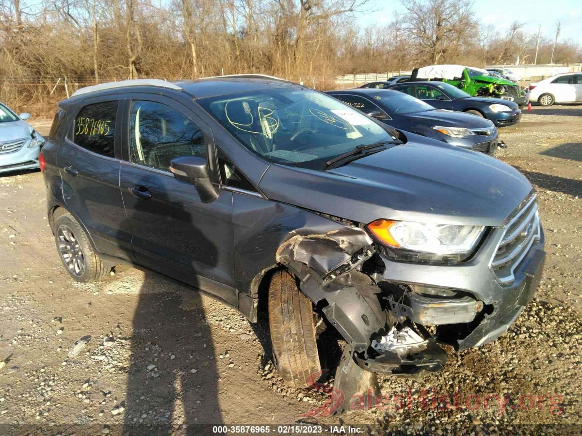 MAJ6P1WL3JC160716 2018 FORD ECOSPORT