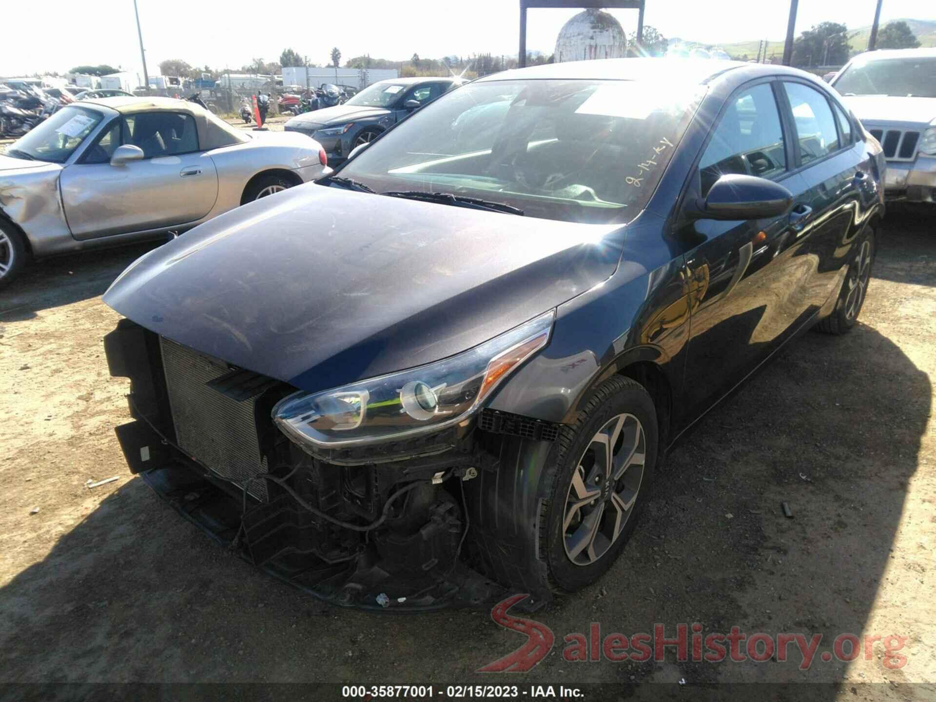 3KPF24AD8KE040947 2019 KIA FORTE