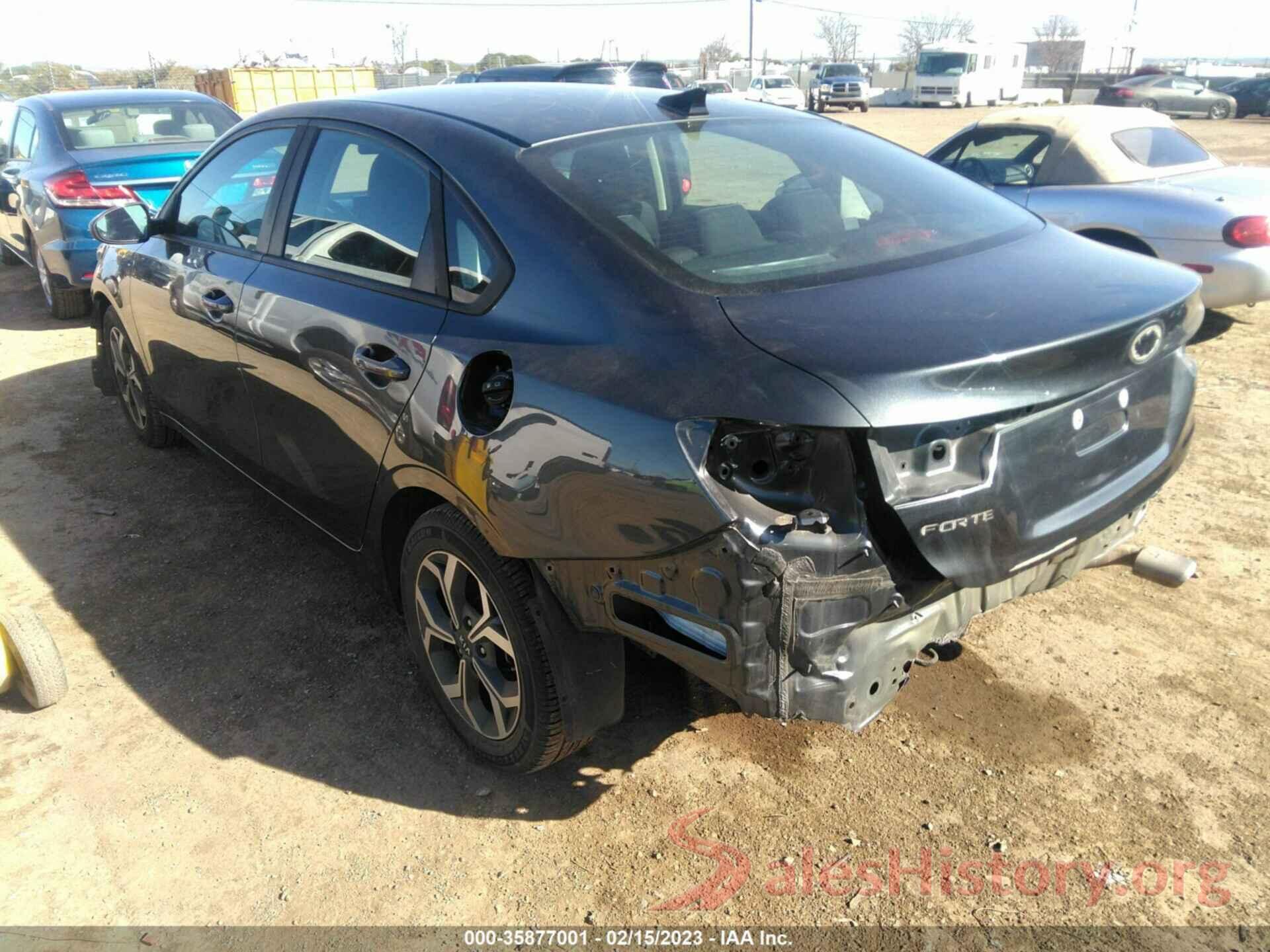 3KPF24AD8KE040947 2019 KIA FORTE