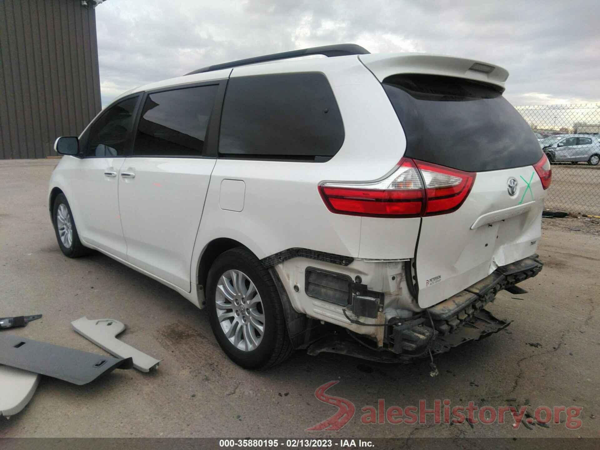 5TDYK3DCXFS636949 2015 TOYOTA SIENNA