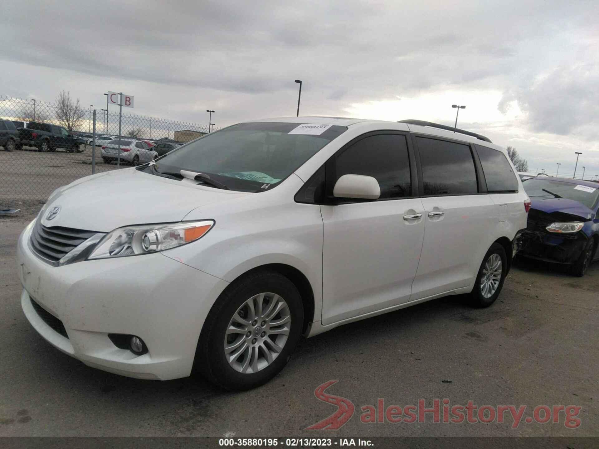 5TDYK3DCXFS636949 2015 TOYOTA SIENNA