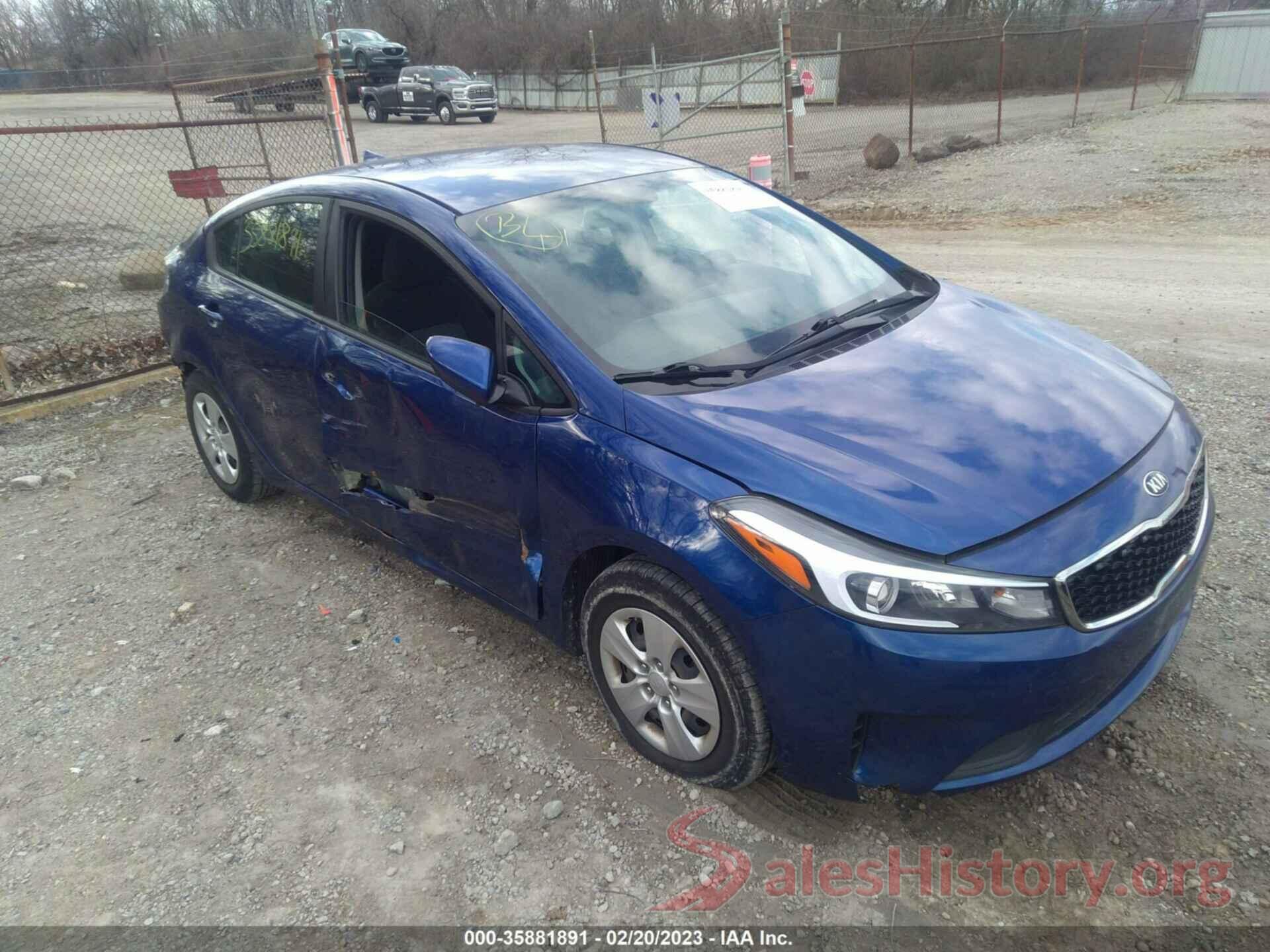 3KPFL4A79JE199143 2018 KIA FORTE