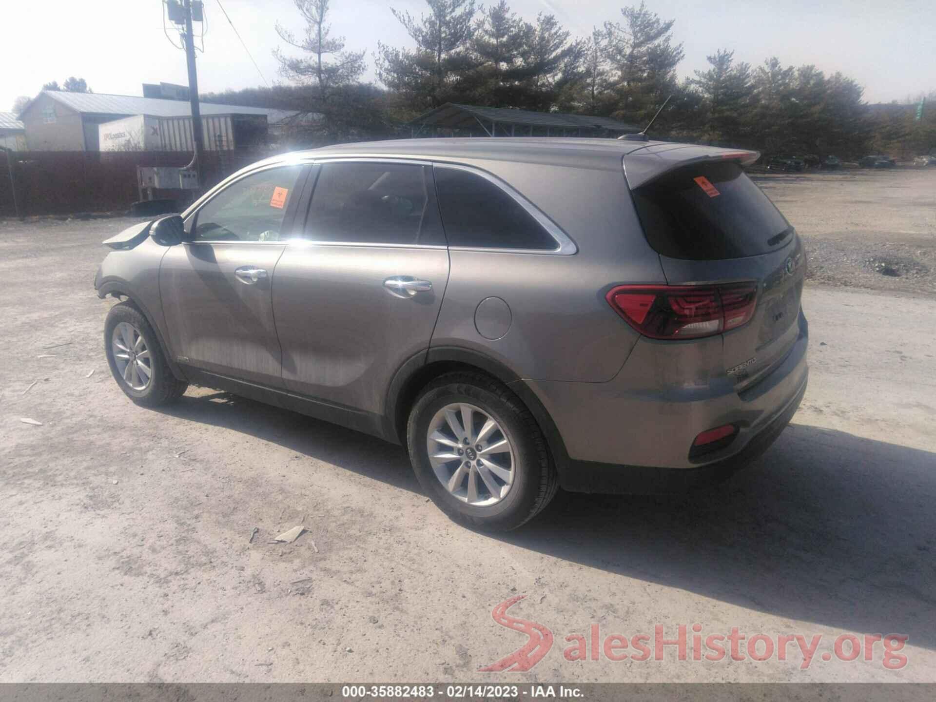 5XYPGDA36KG552576 2019 KIA SORENTO