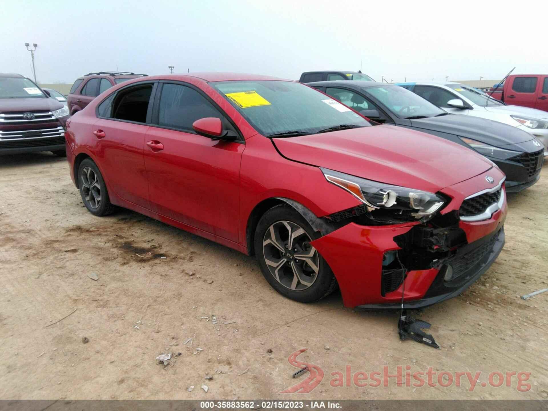 3KPF24AD9KE014177 2019 KIA FORTE