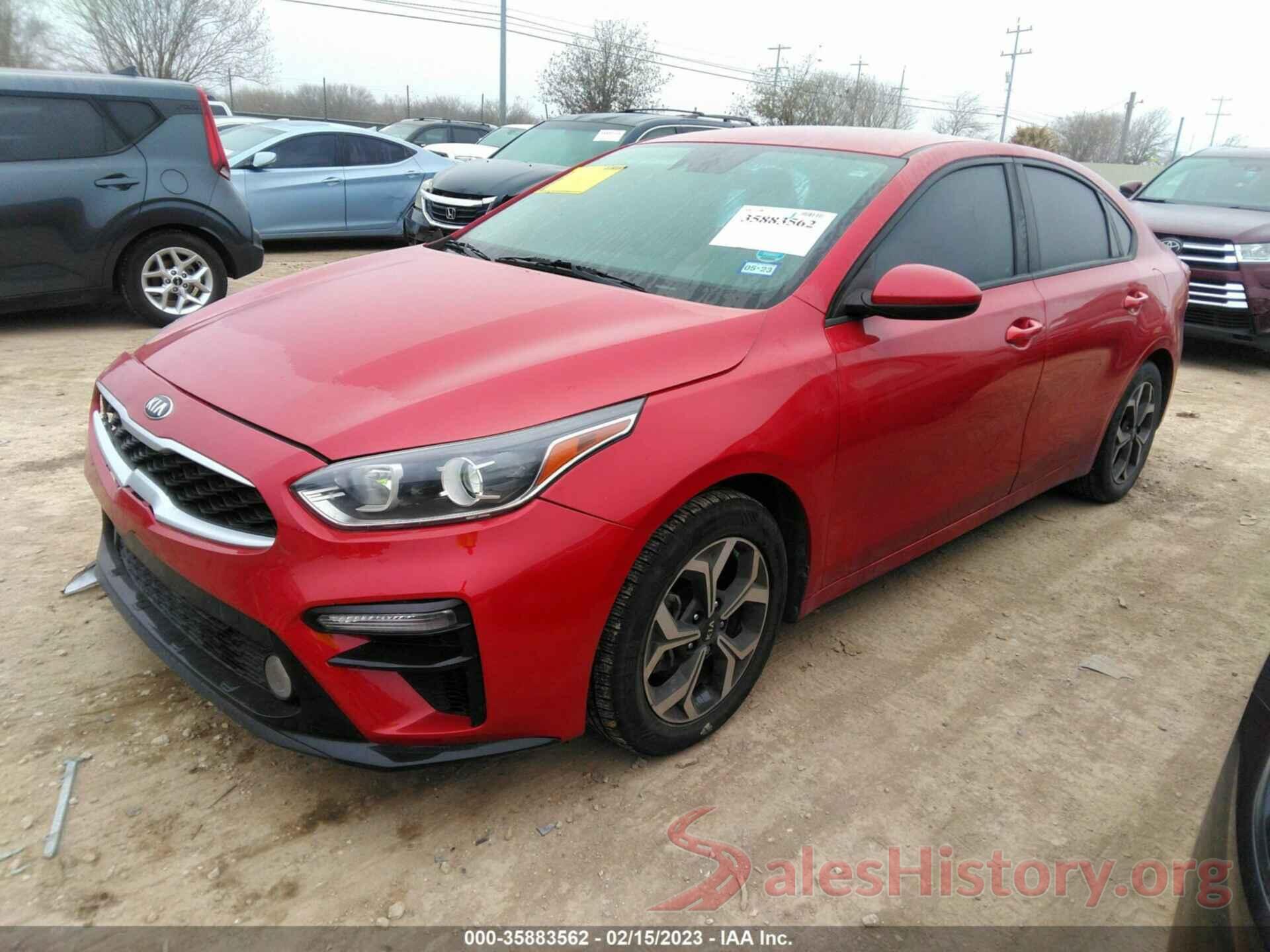 3KPF24AD9KE014177 2019 KIA FORTE