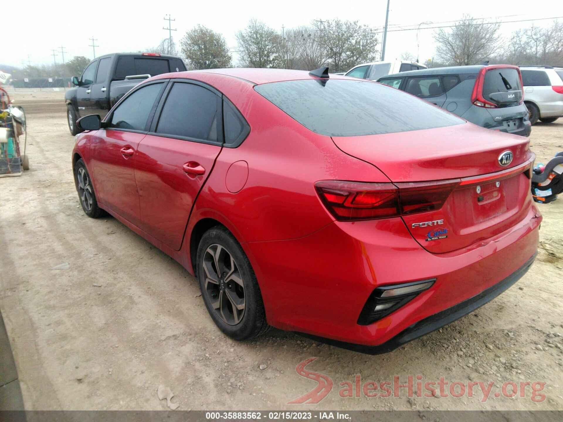 3KPF24AD9KE014177 2019 KIA FORTE