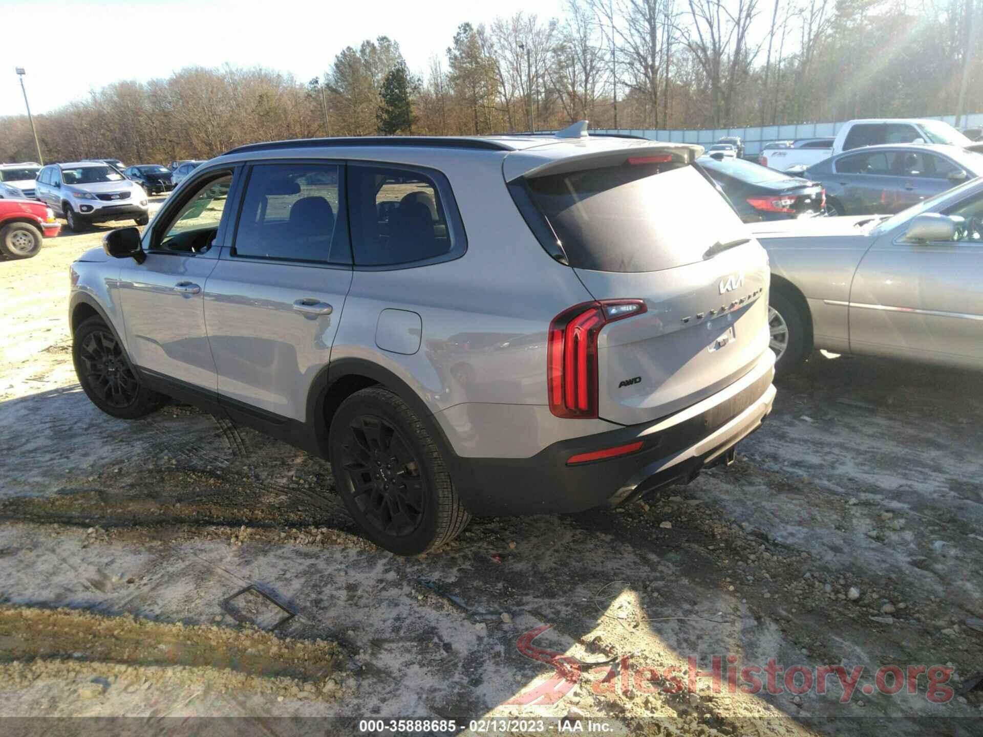 5XYP5DHC4NG250395 2022 KIA TELLURIDE