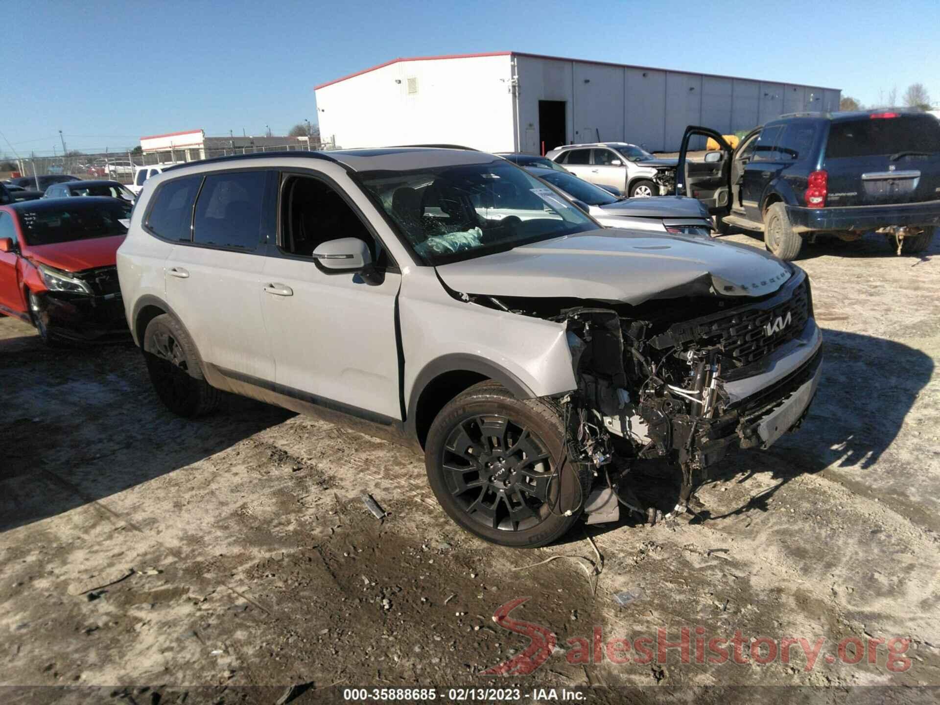 5XYP5DHC4NG250395 2022 KIA TELLURIDE