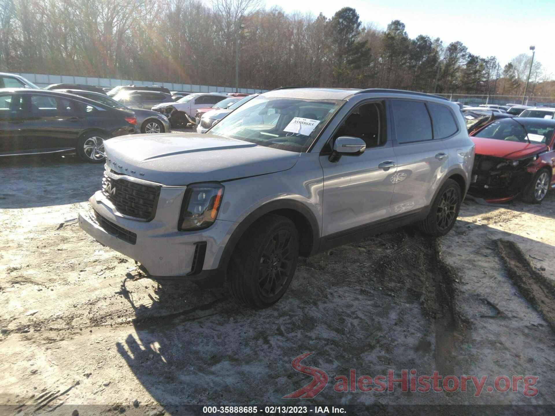 5XYP5DHC4NG250395 2022 KIA TELLURIDE