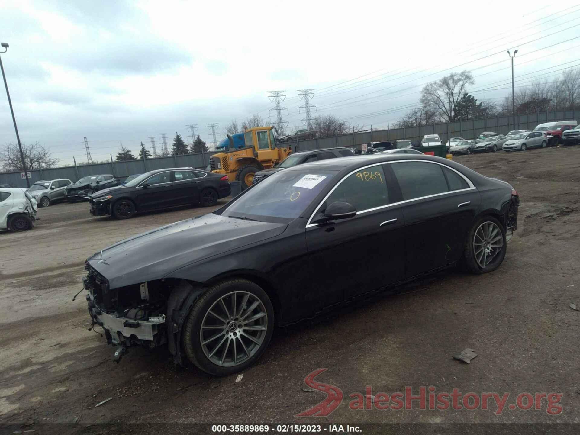 W1K6G7GB2MA027941 2021 MERCEDES-BENZ S-CLASS