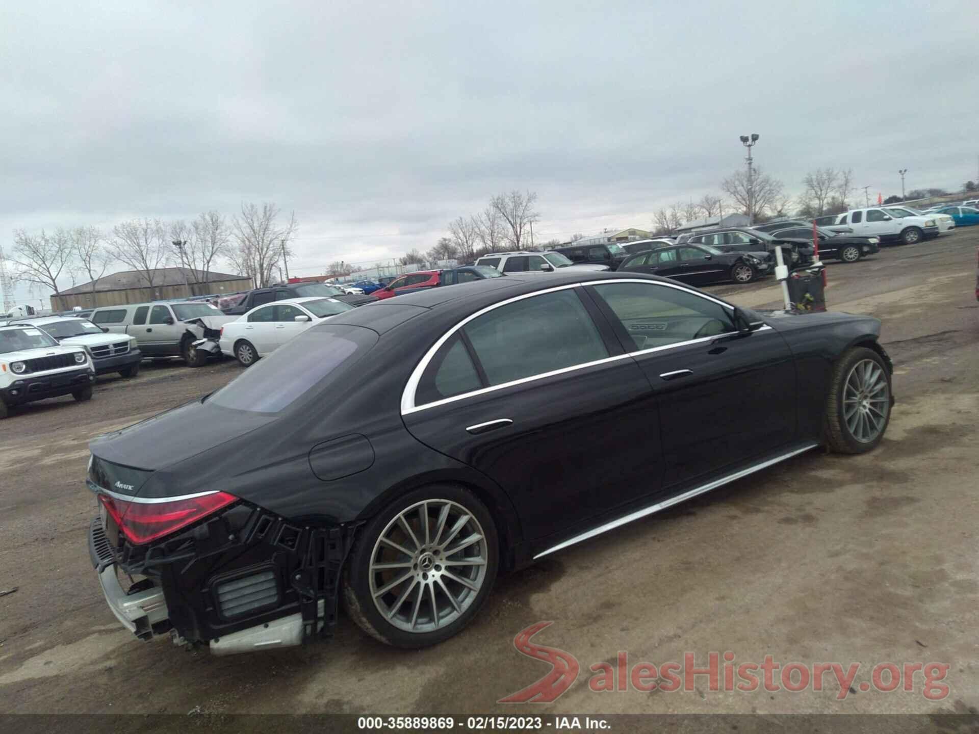 W1K6G7GB2MA027941 2021 MERCEDES-BENZ S-CLASS