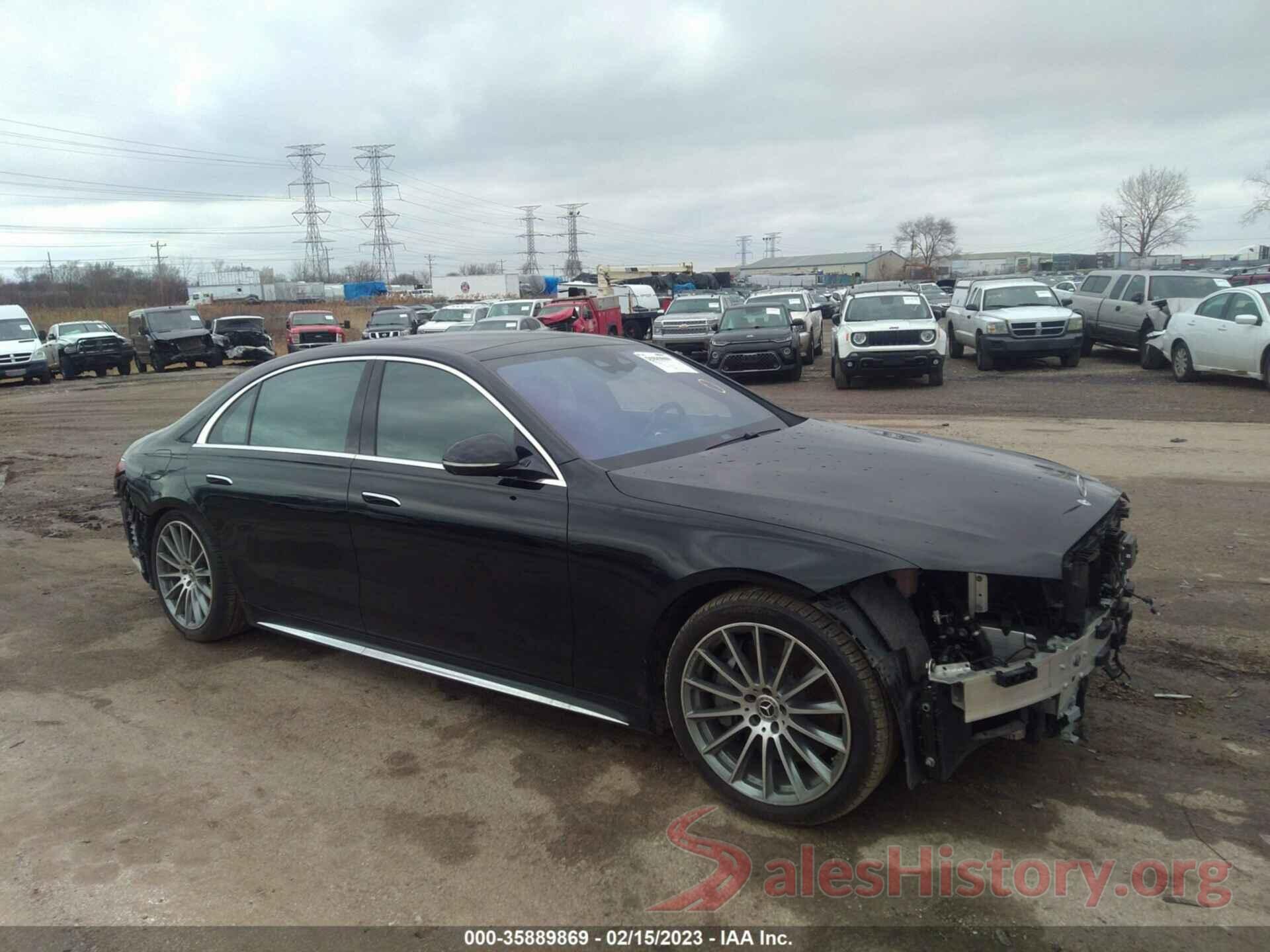 W1K6G7GB2MA027941 2021 MERCEDES-BENZ S-CLASS