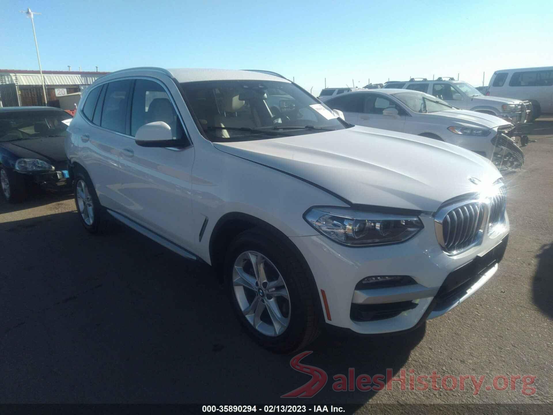 5UXTY5C09M9H04425 2021 BMW X3