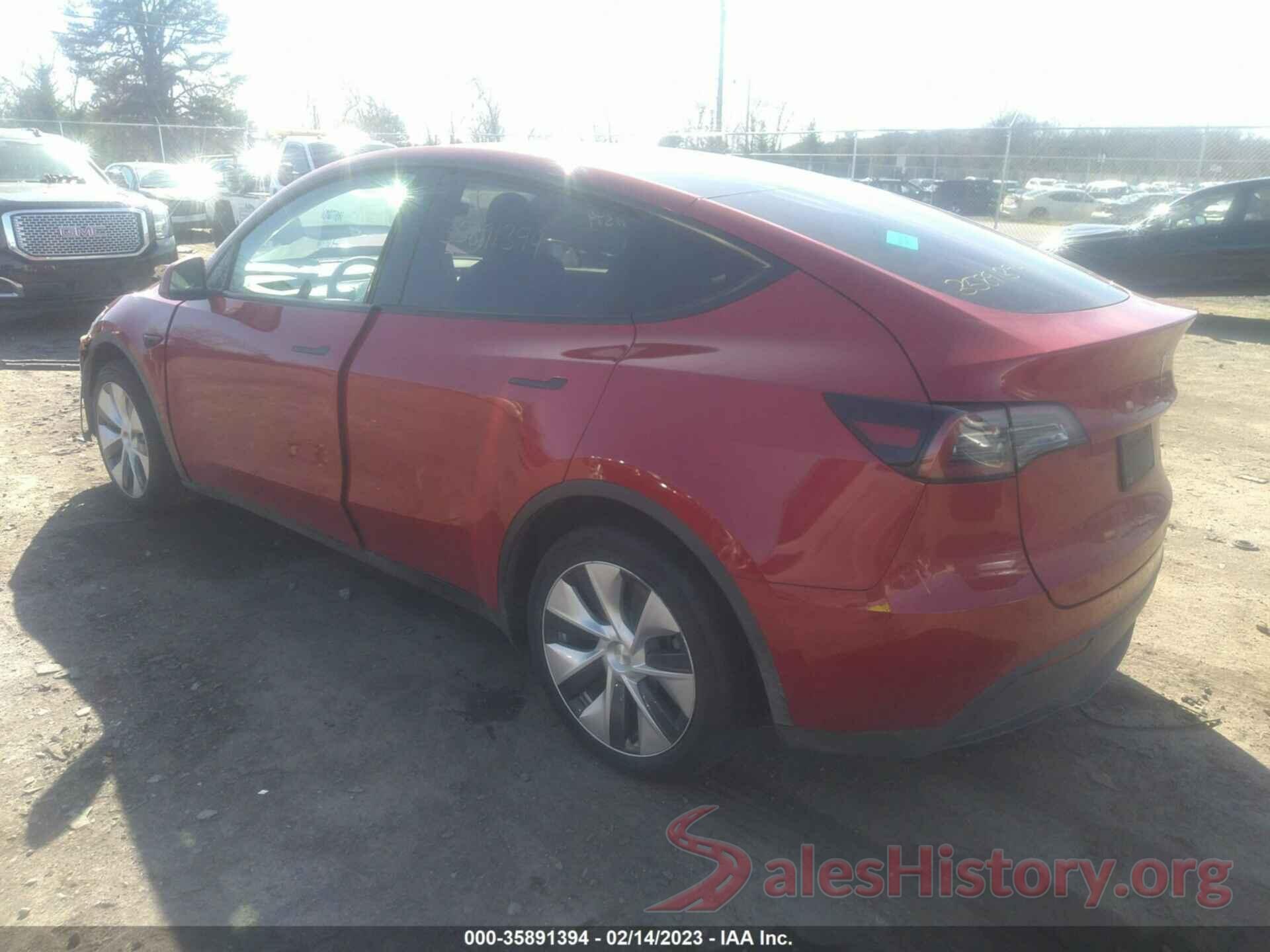 5YJYGAEE4MF294616 2021 TESLA MODEL Y